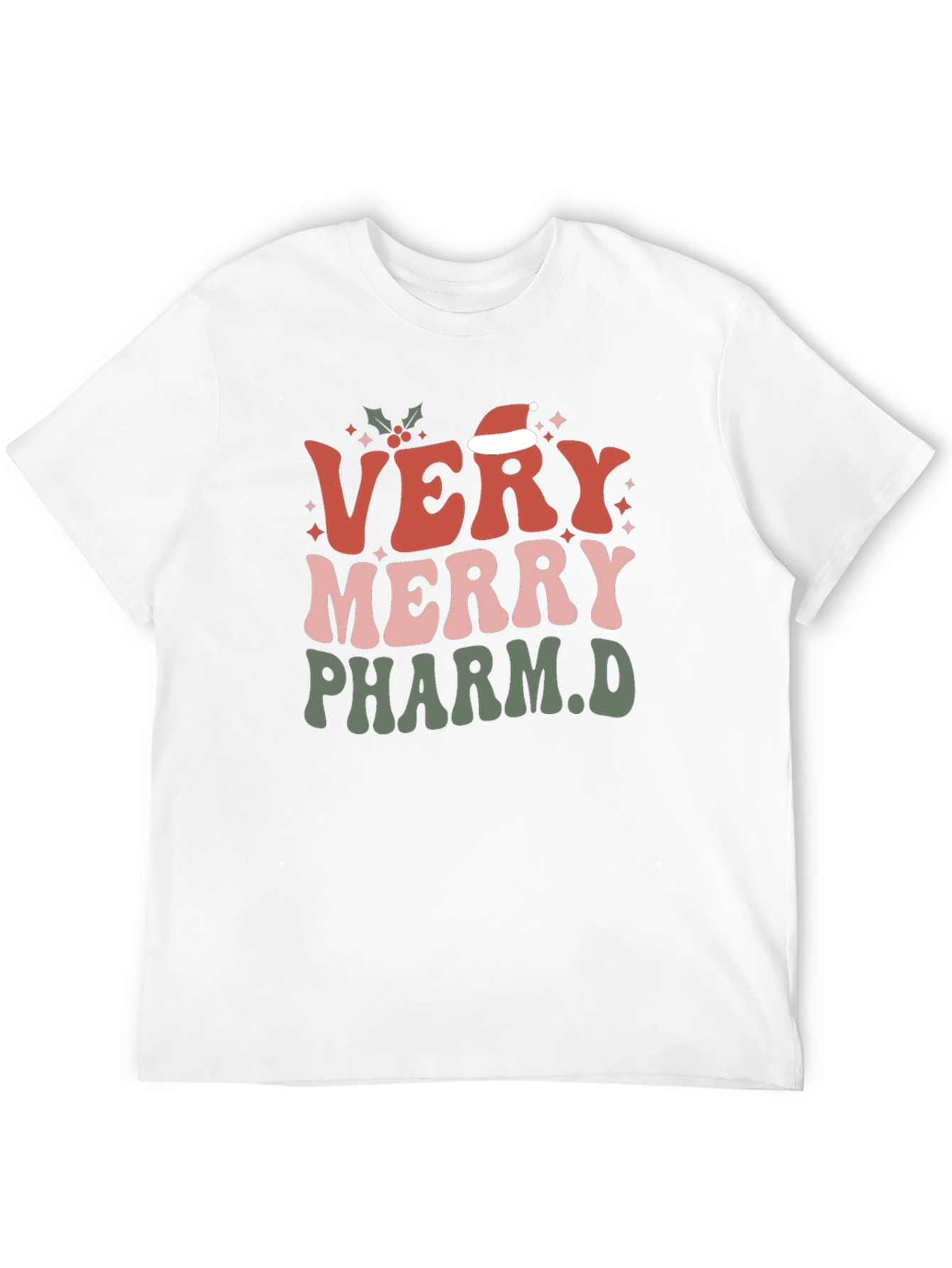 Very Merry Pharm.D. Christmas T-Shirt
