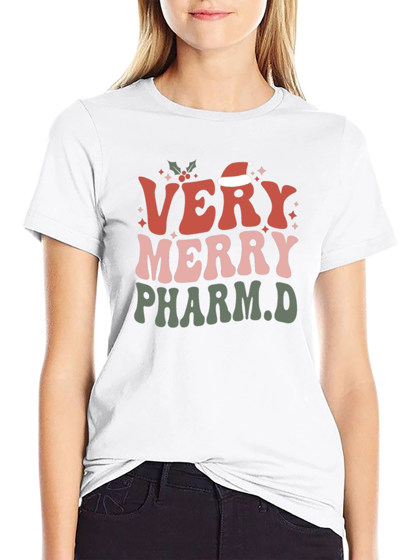 Very Merry Pharm.D. Christmas T-Shirt