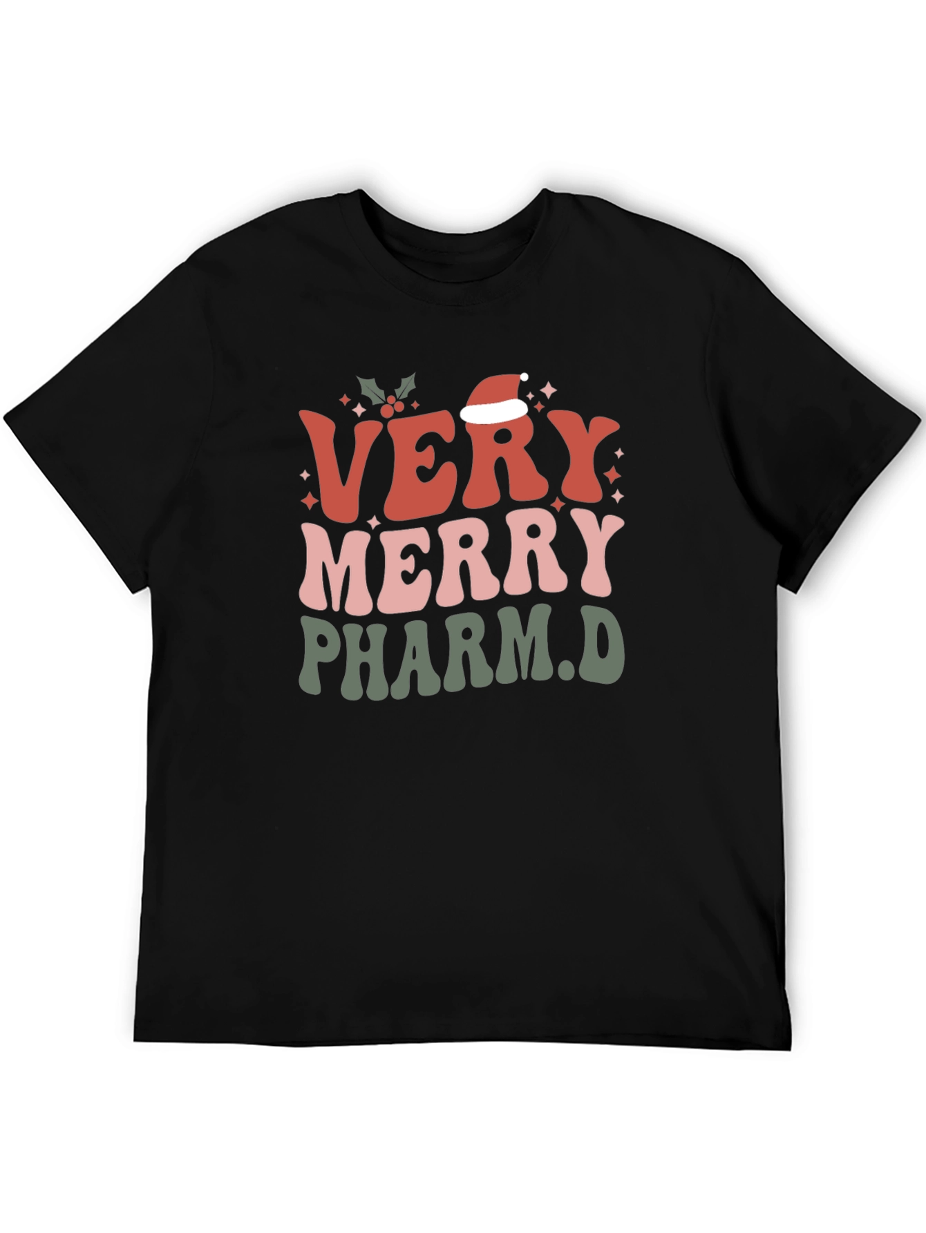Very Merry Pharm.D. Christmas T-Shirt