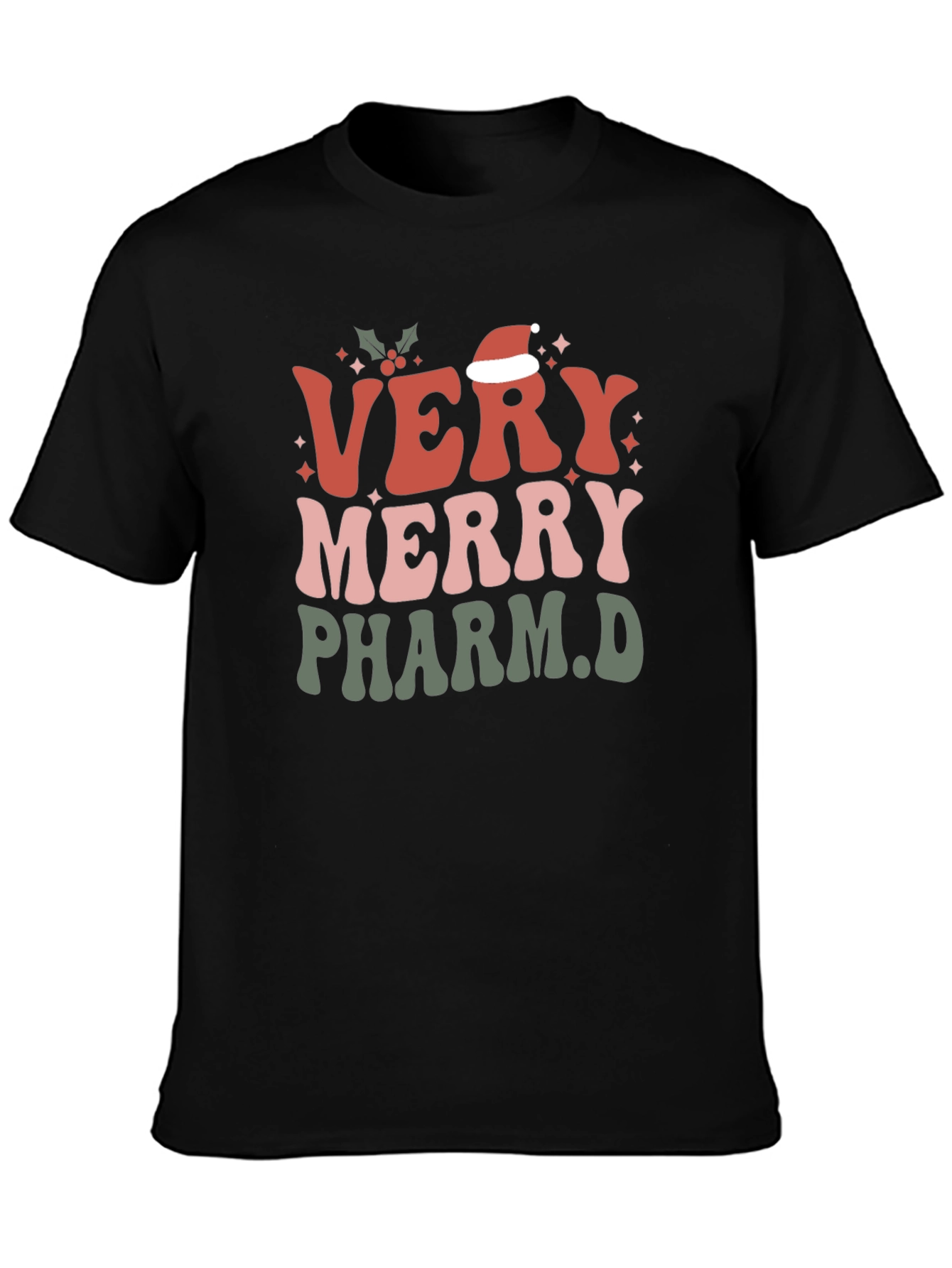 Very Merry Pharm.D. Christmas T-Shirt