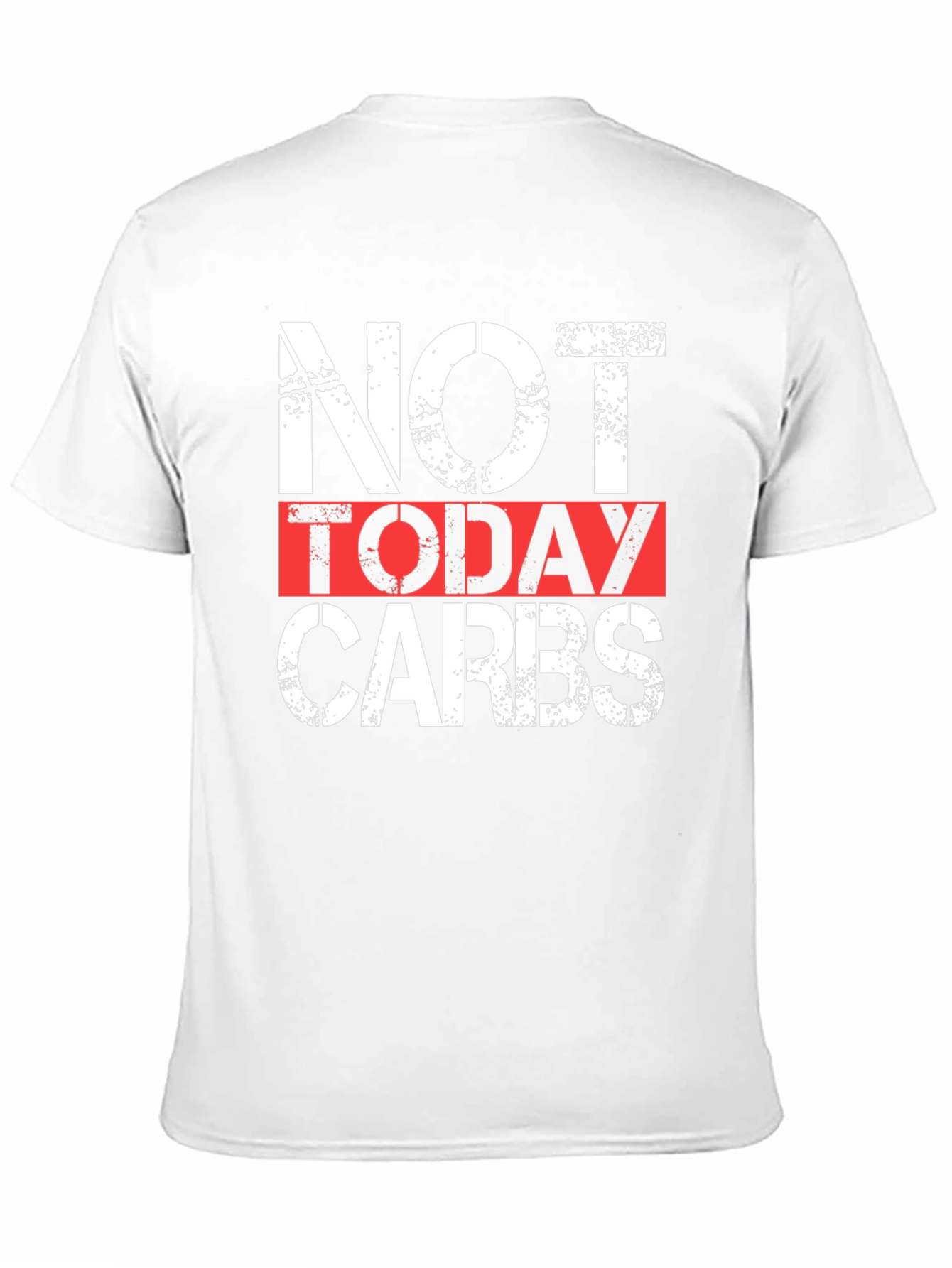 Not Today Carbs Graphic Tee - Black
