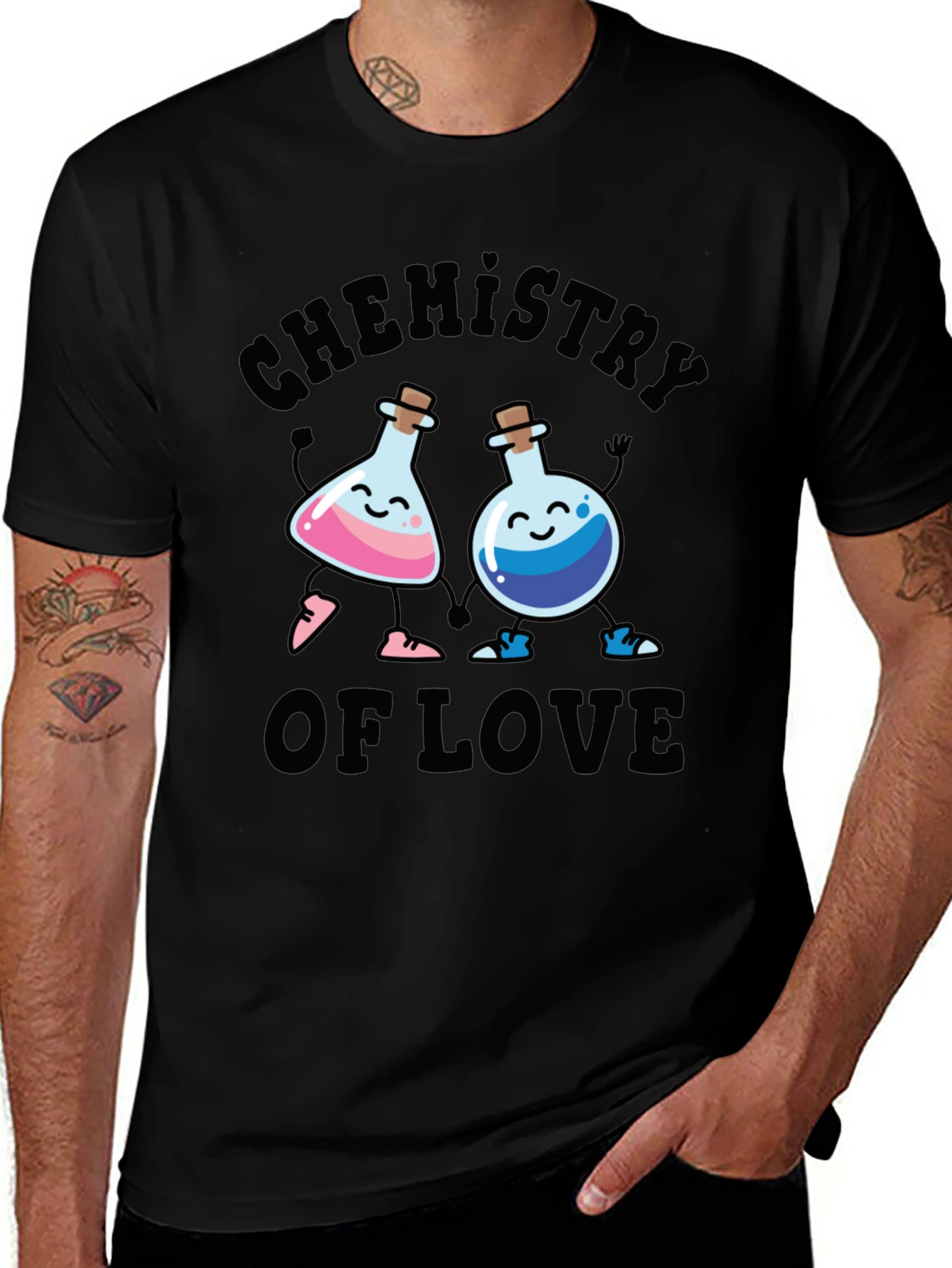 Chemistry of Love T-Shirt - Cute Science Tee