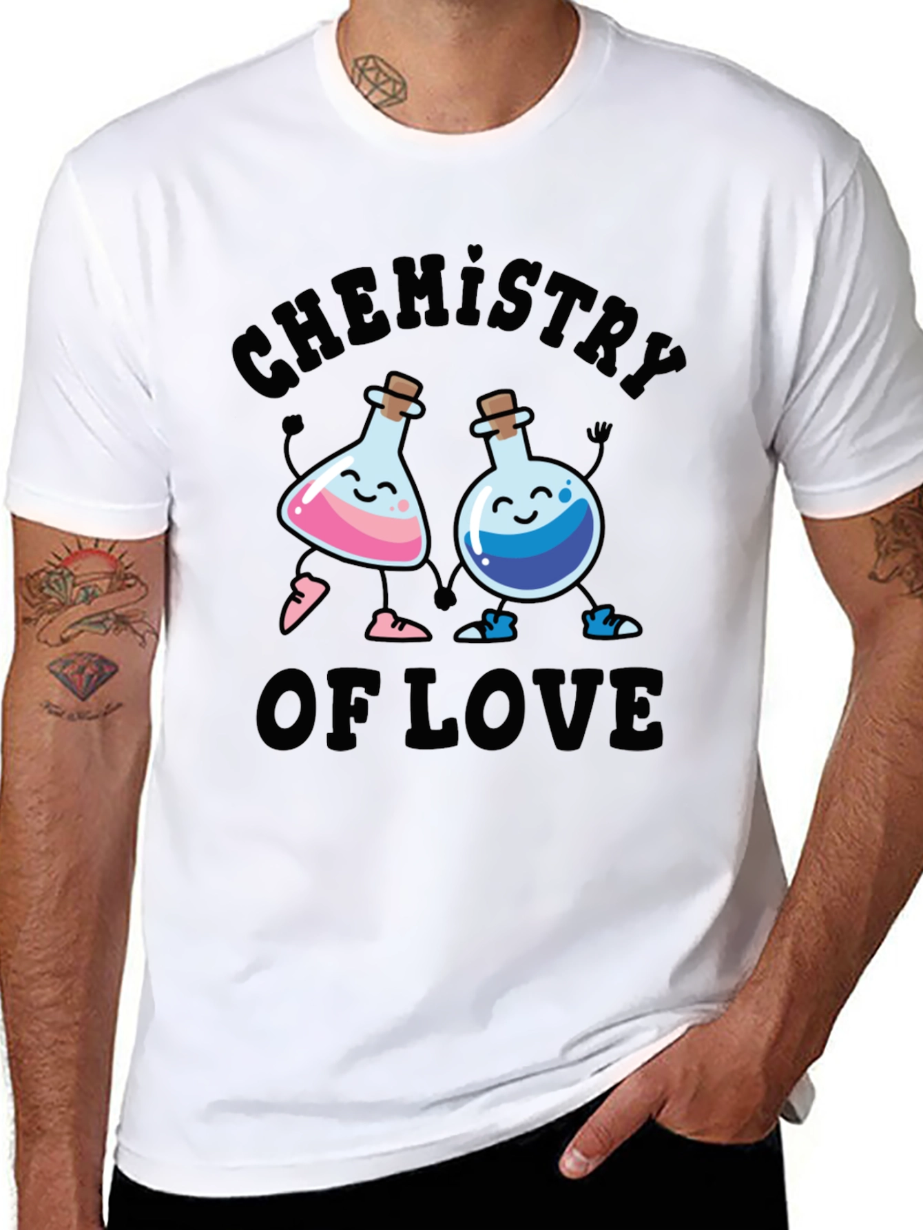 Chemistry of Love T-Shirt - Cute Science Tee