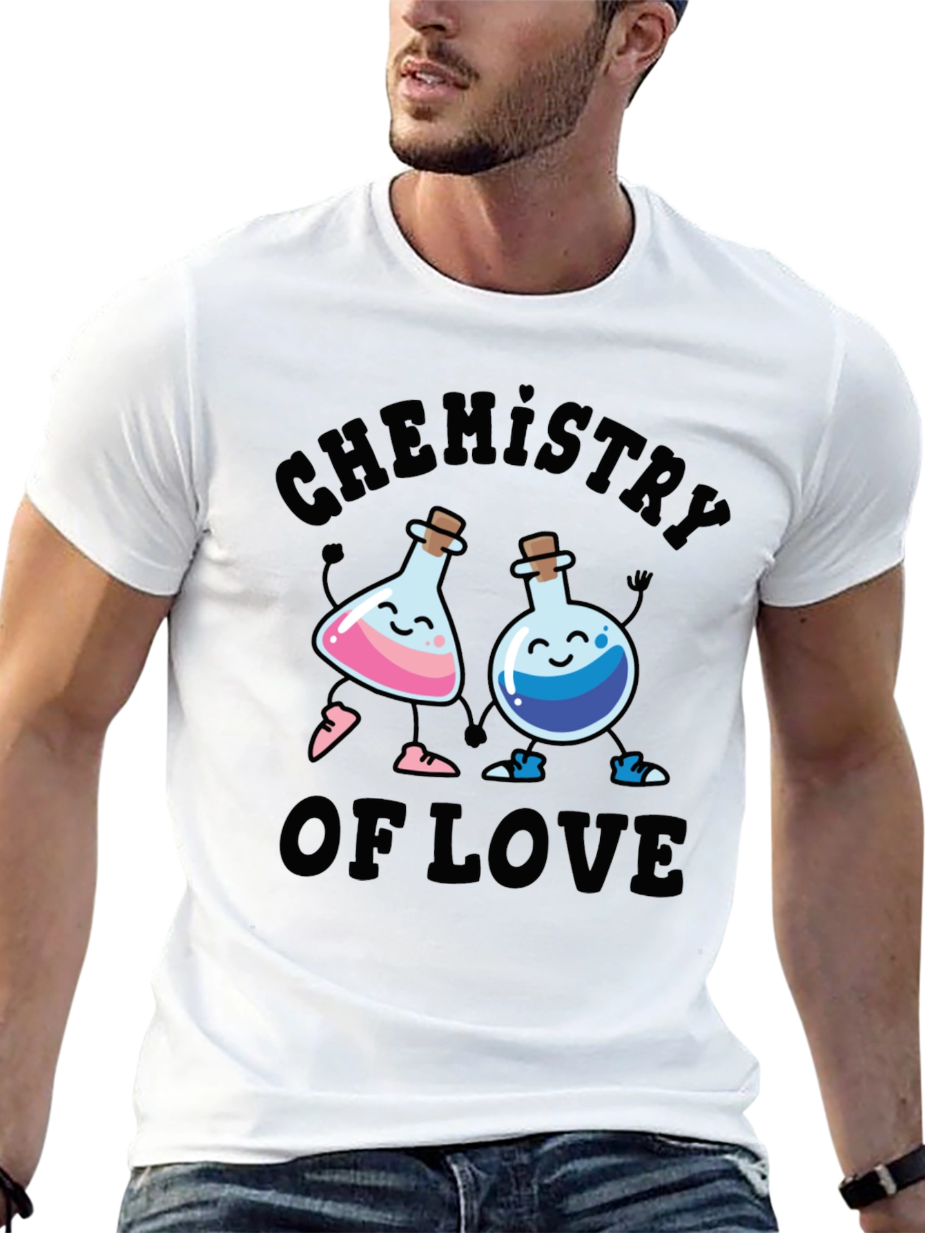 Chemistry of Love T-Shirt - Cute Science Tee