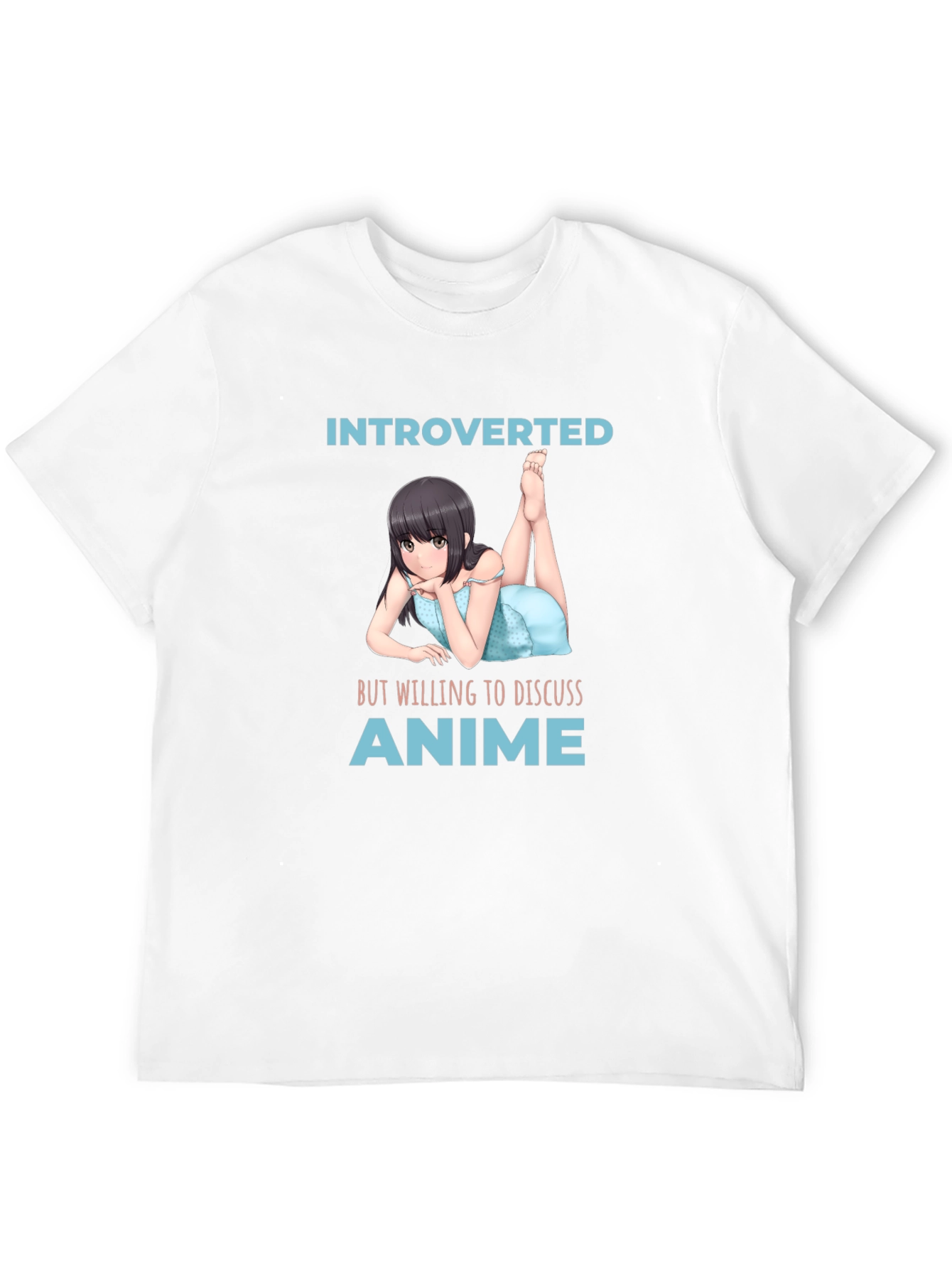 Introverted Anime Lover T-Shirt - Black