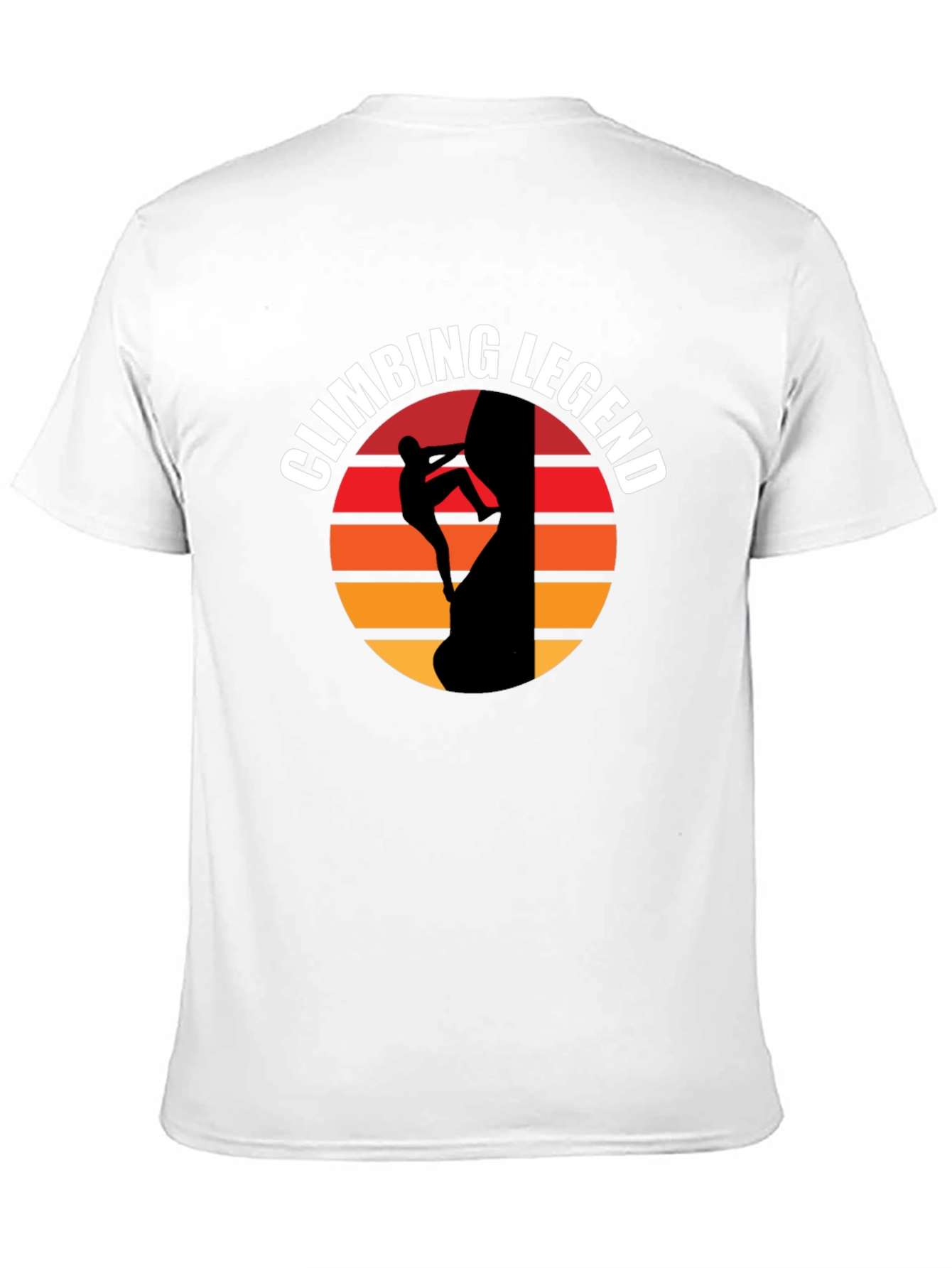 Climbing Legend Black Graphic Tee