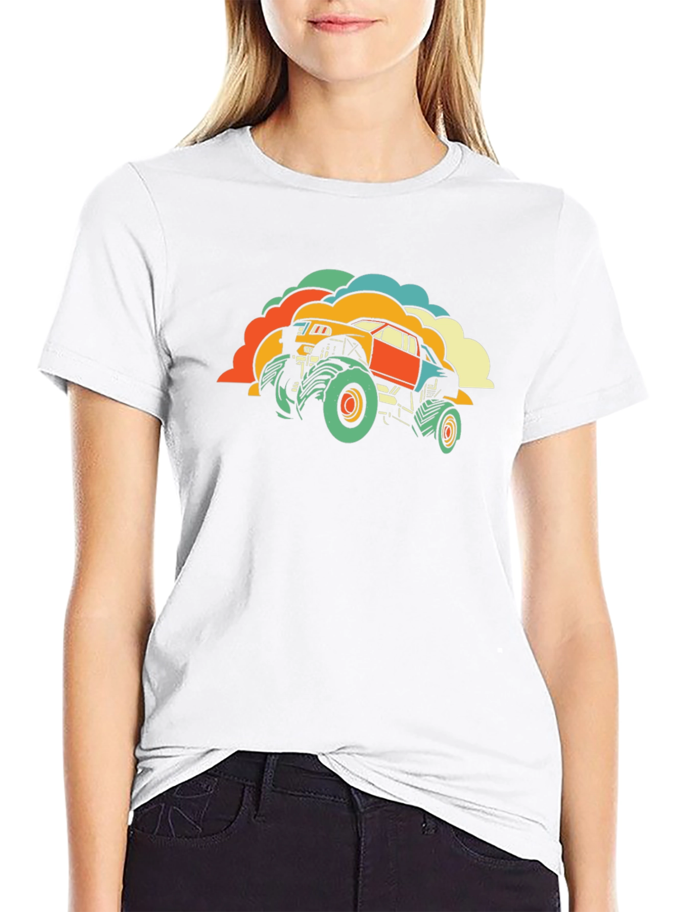 Retro Monster Truck Graphic Tee