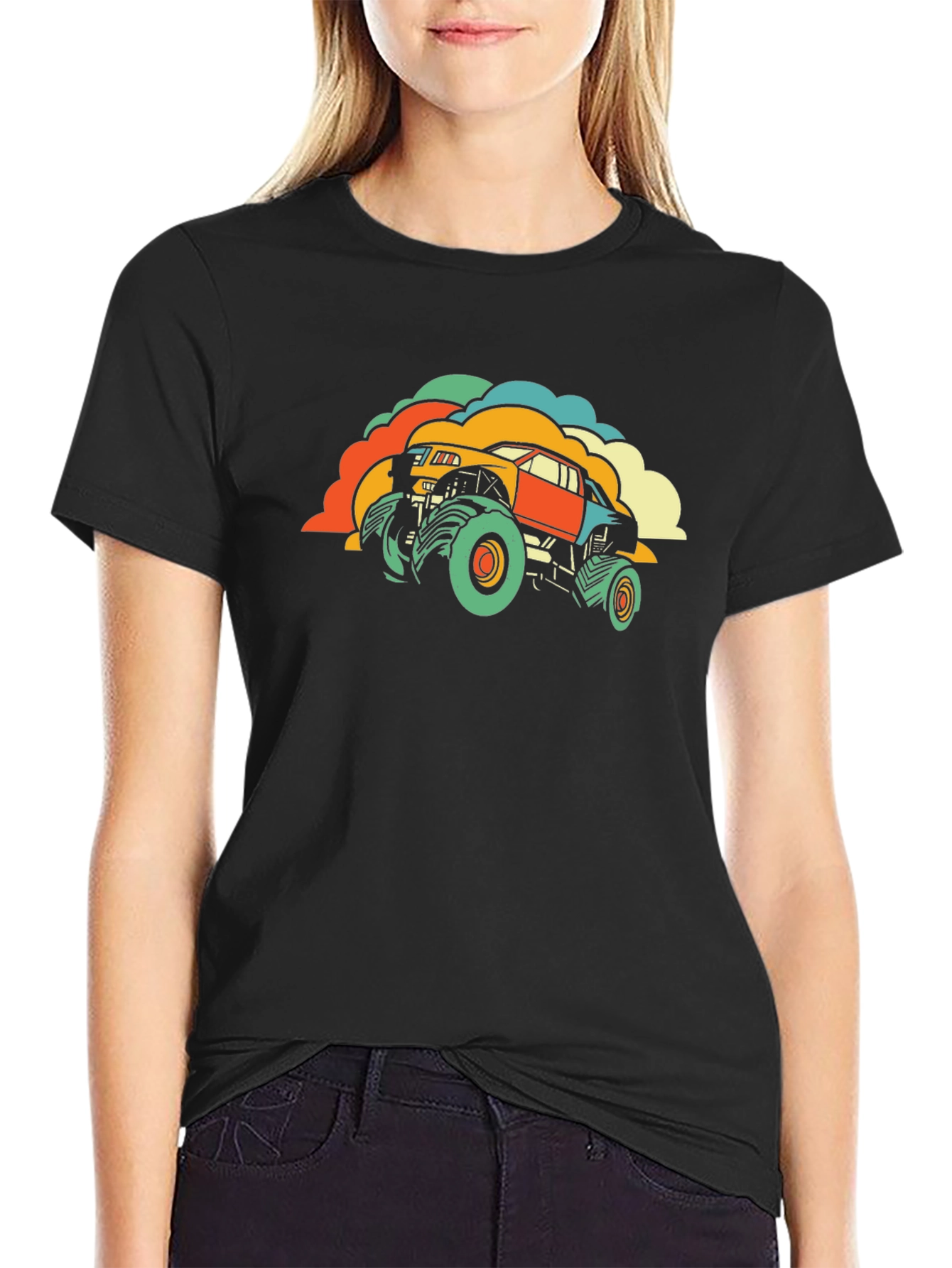 Retro Monster Truck Graphic Tee