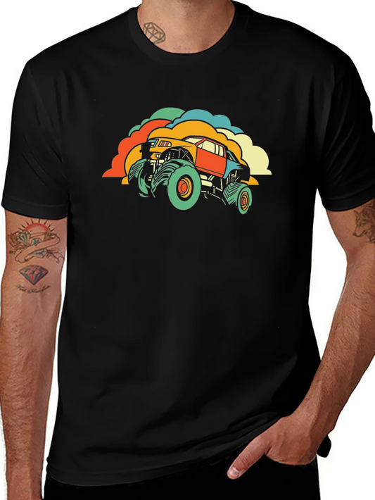 Retro Monster Truck Graphic Tee