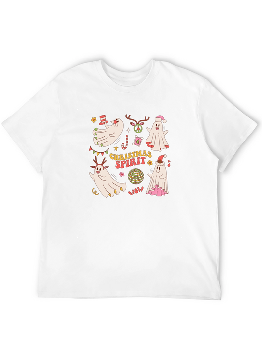Christmas Spirit Ghost Graphic Tee