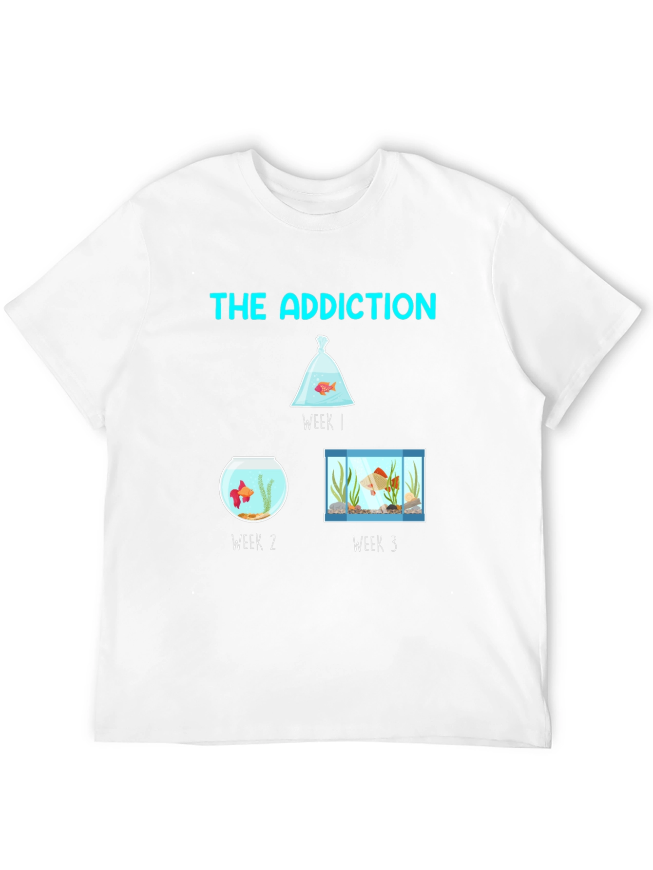 The Addiction Fish Tank T-Shirt