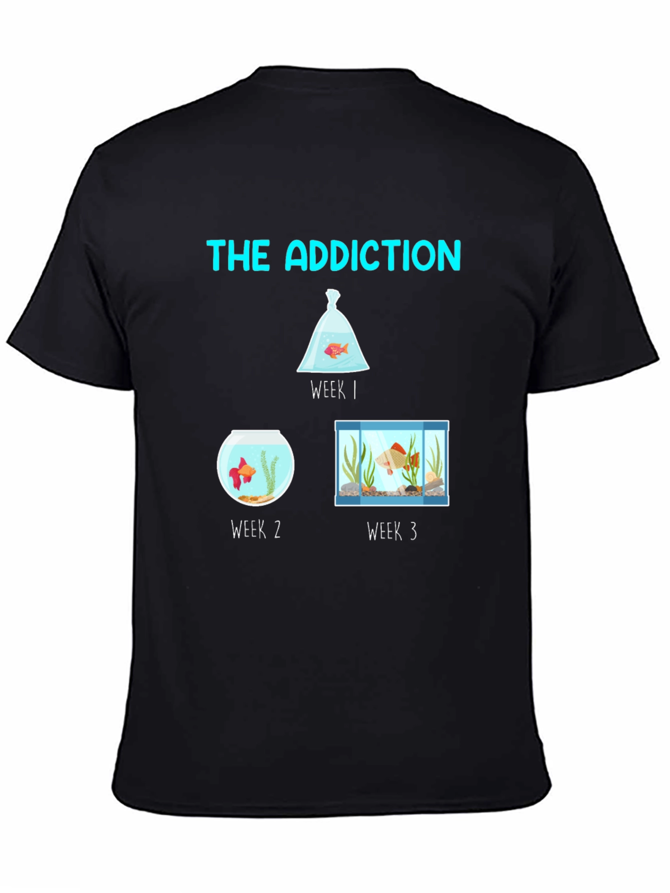 The Addiction Fish Tank T-Shirt