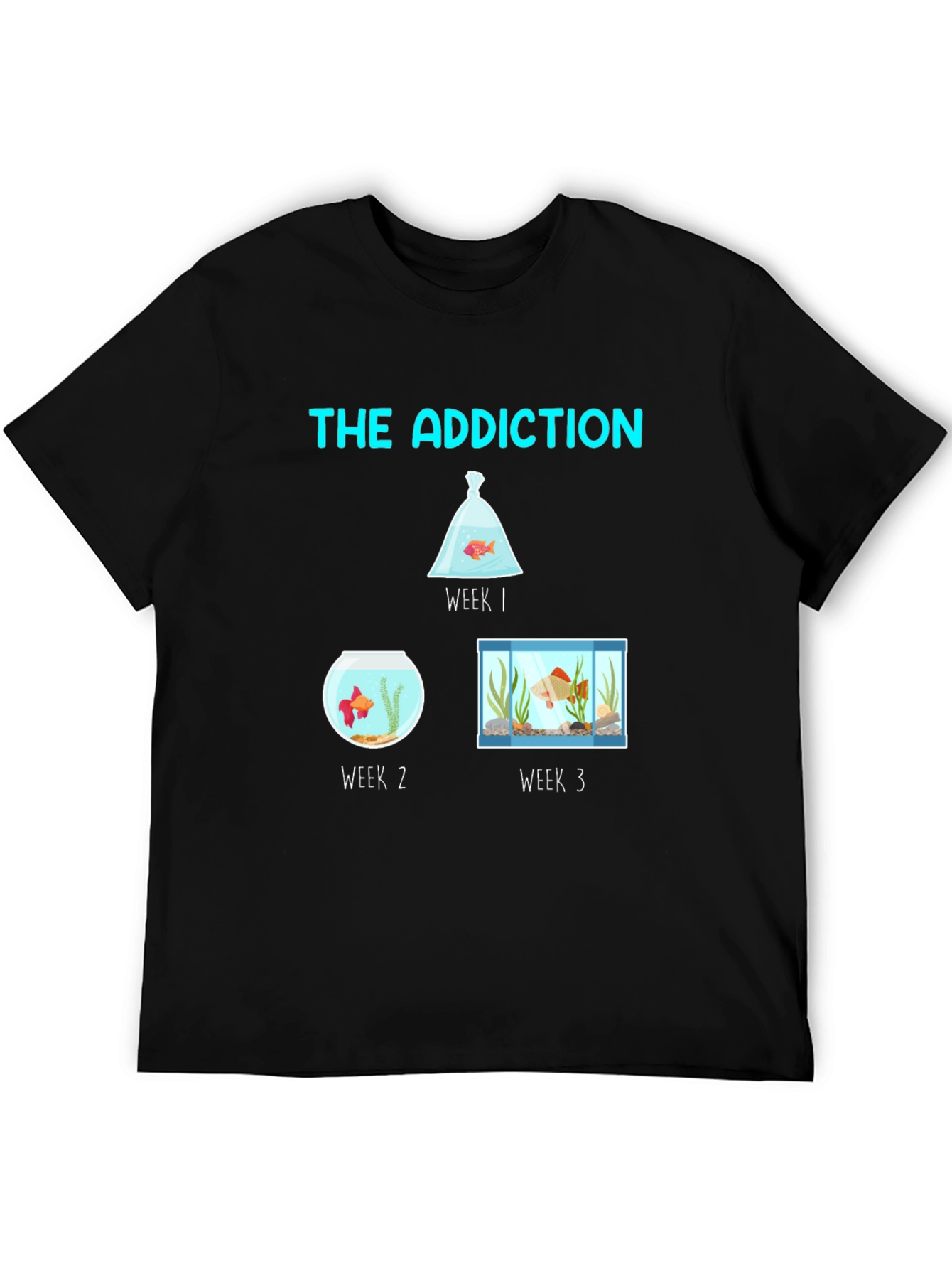 The Addiction Fish Tank T-Shirt
