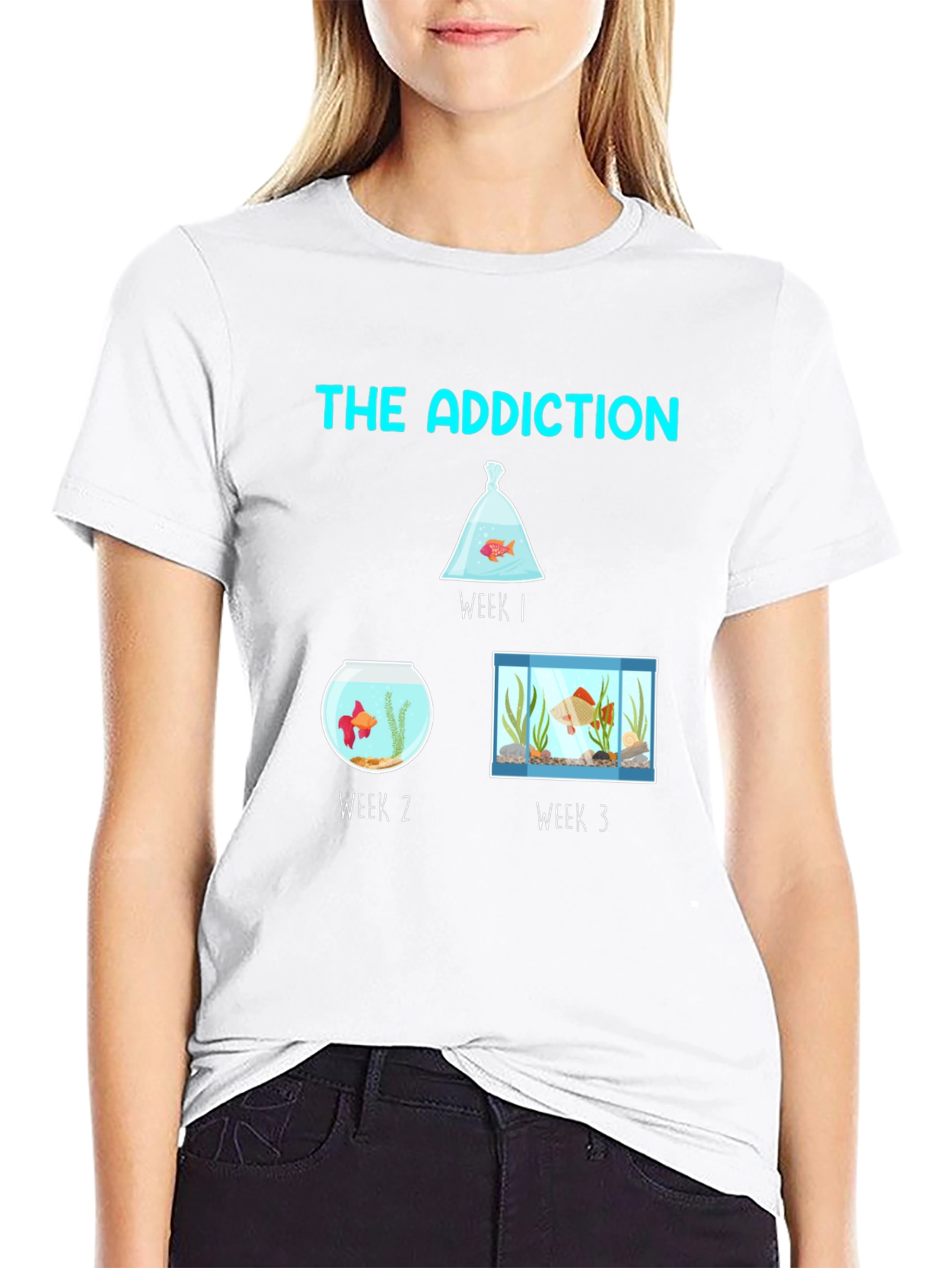 The Addiction Fish Tank T-Shirt
