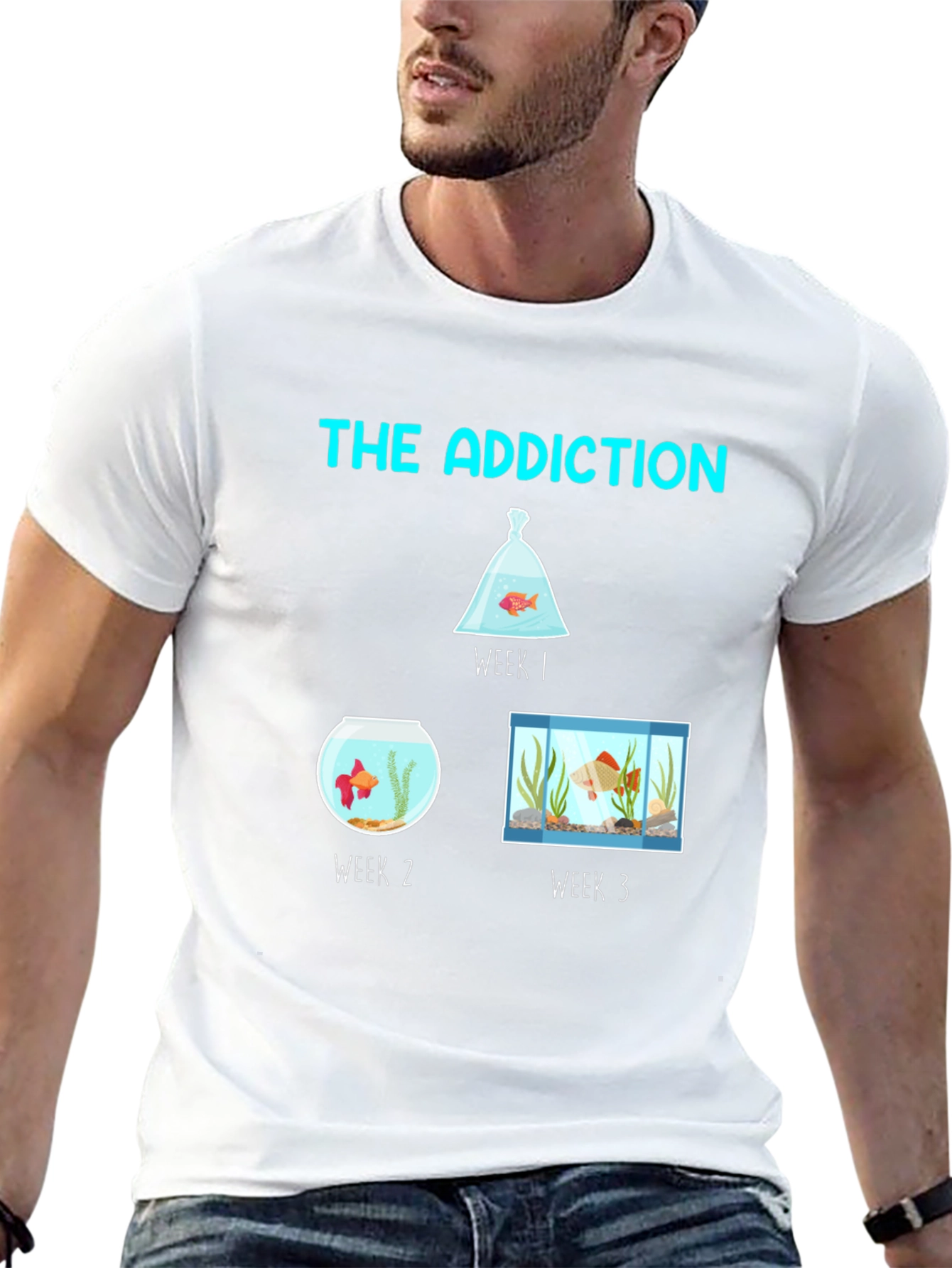 The Addiction Fish Tank T-Shirt