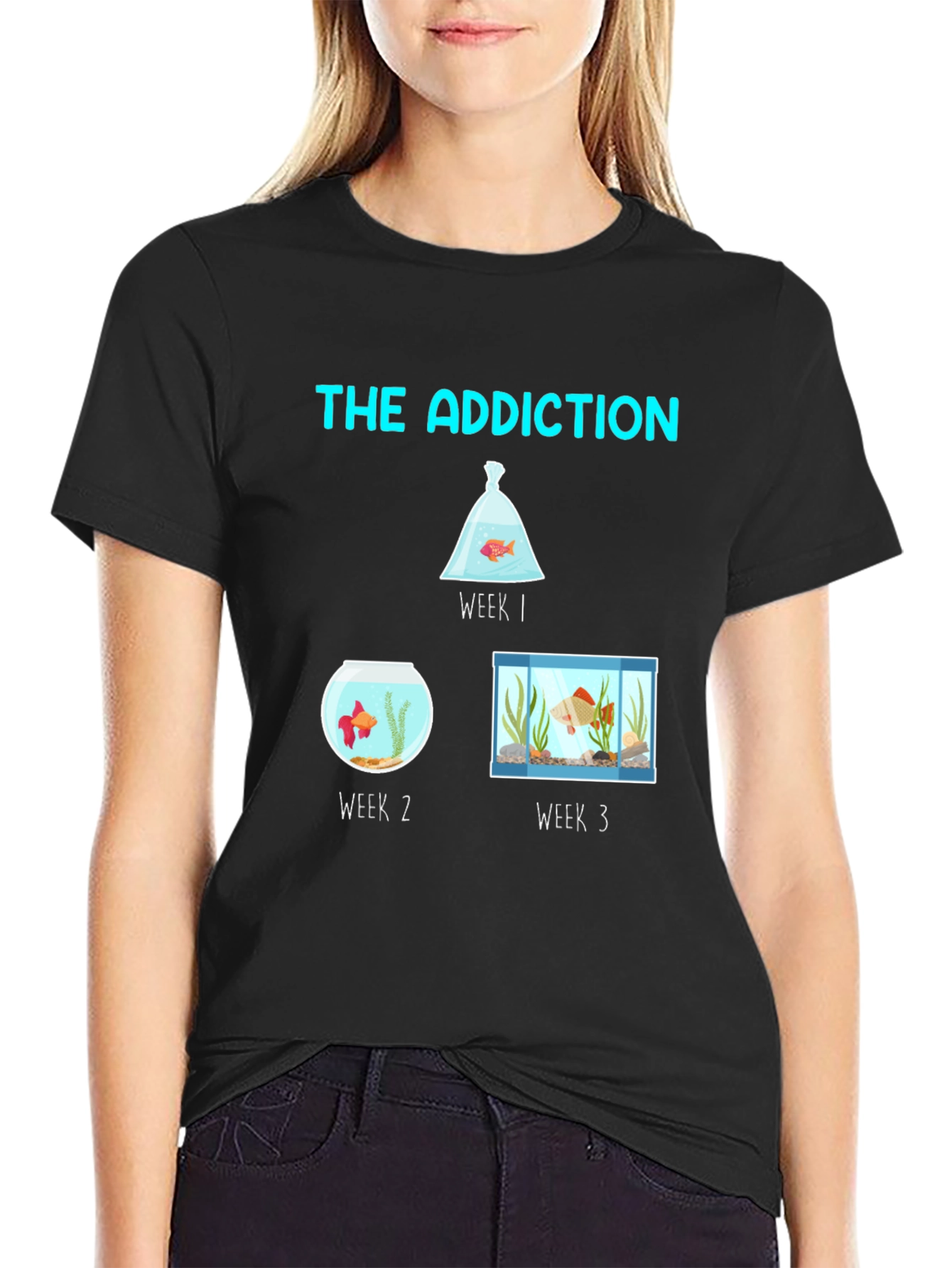 The Addiction Fish Tank T-Shirt