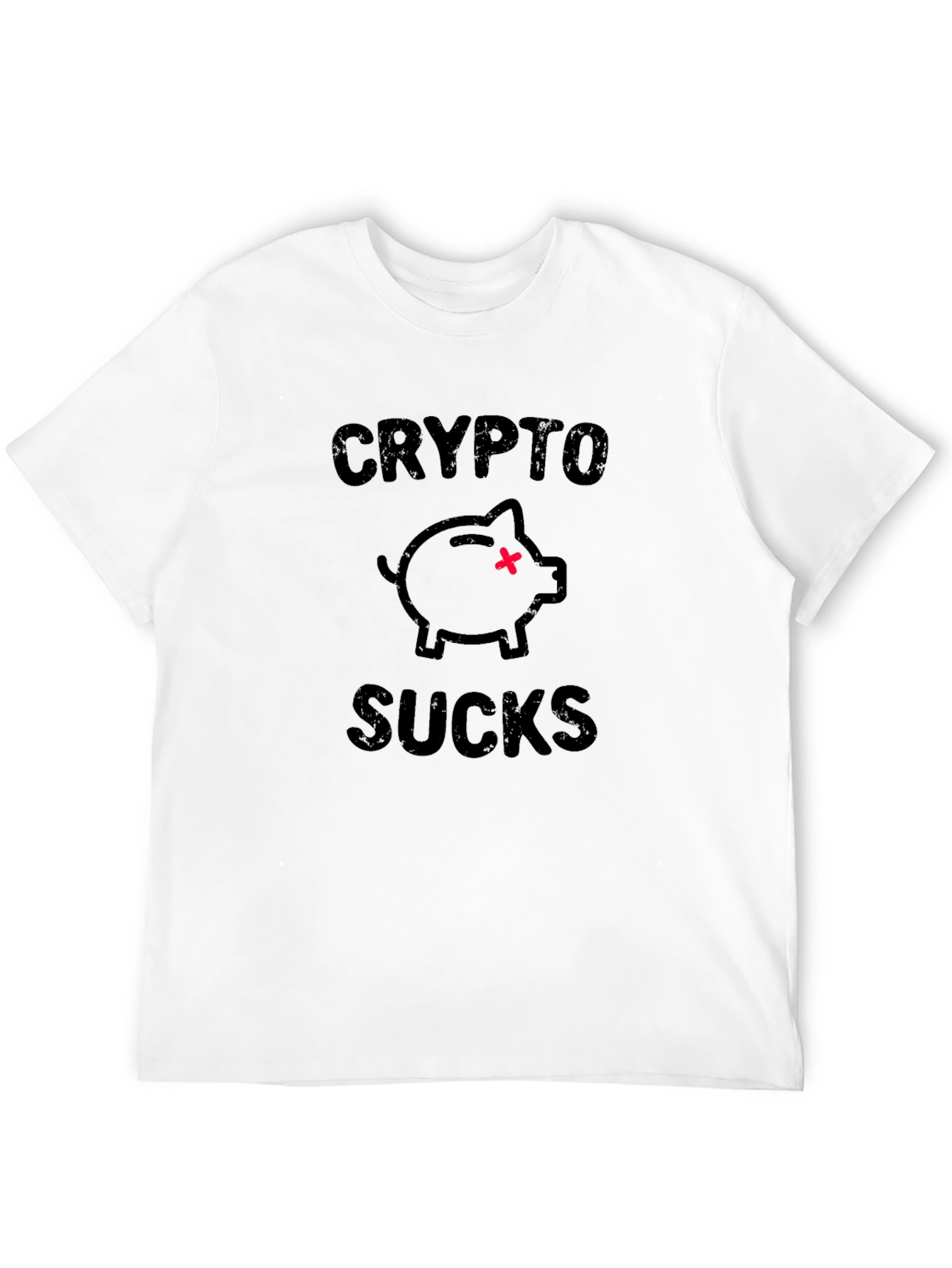 Crypto Sucks T-Shirt - Funny Anti-Crypto Tee