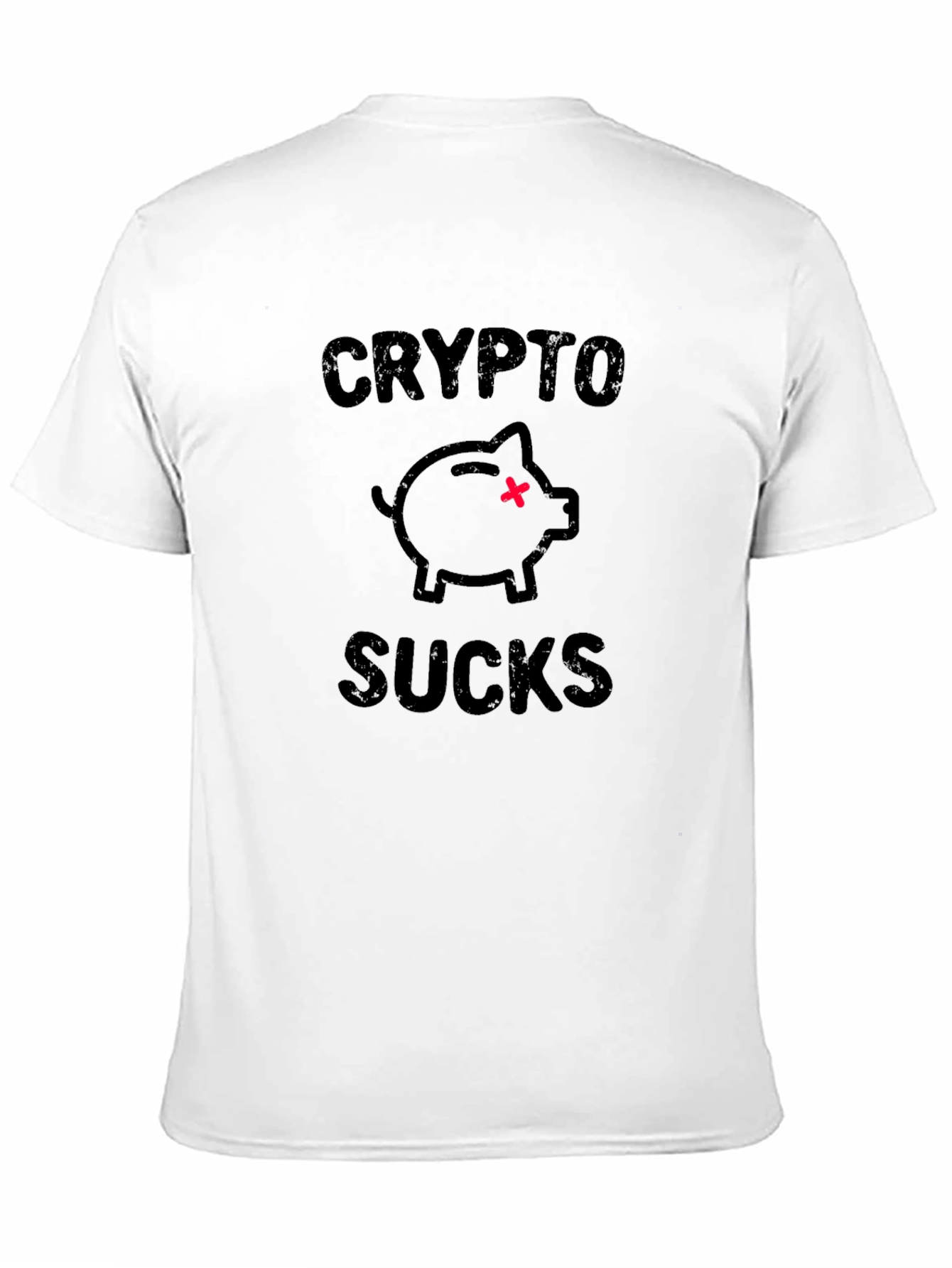 Crypto Sucks T-Shirt - Funny Anti-Crypto Tee