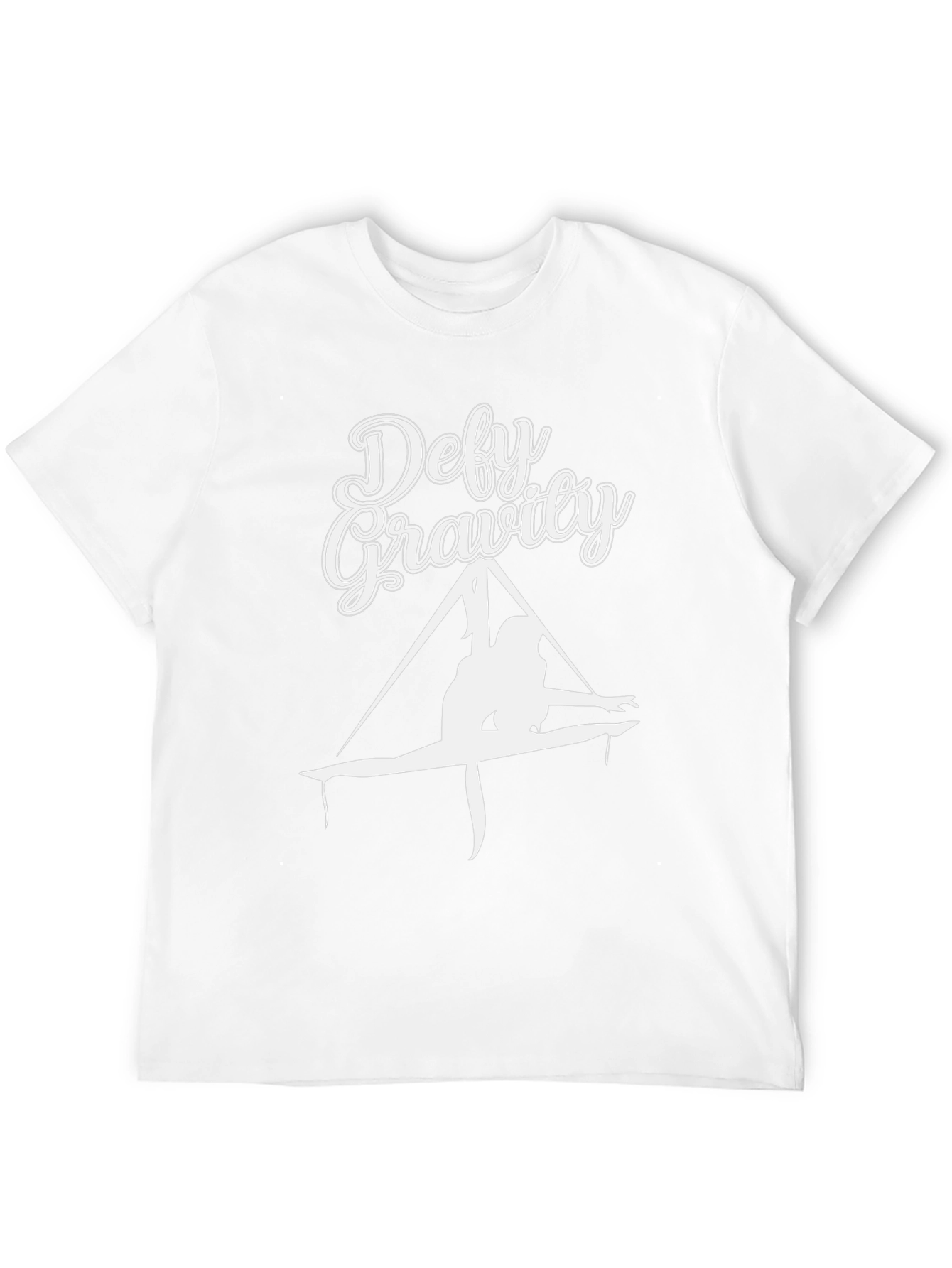Defy Gravity Black T-Shirt - Aerial Yoga Apparel