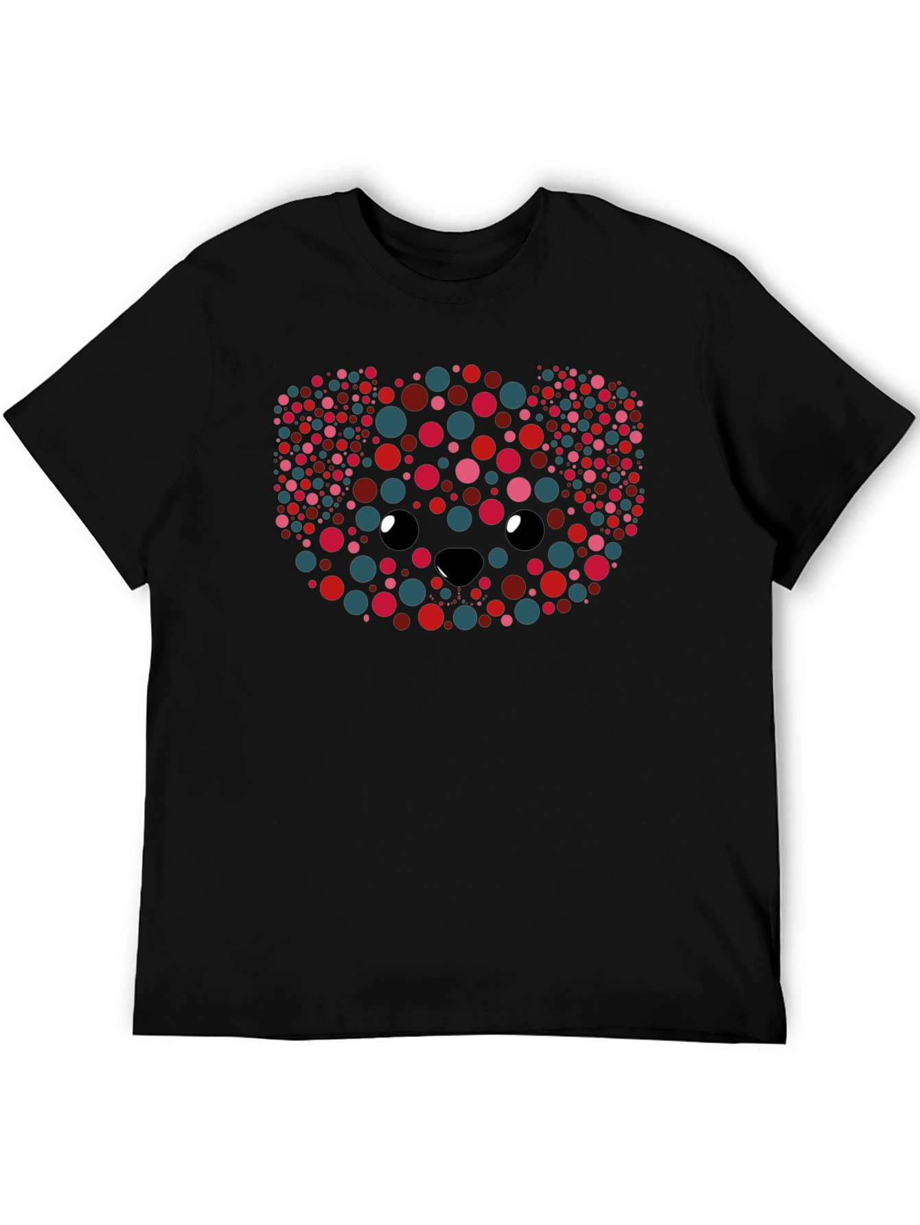 Bear Face Polka Dot T-Shirt