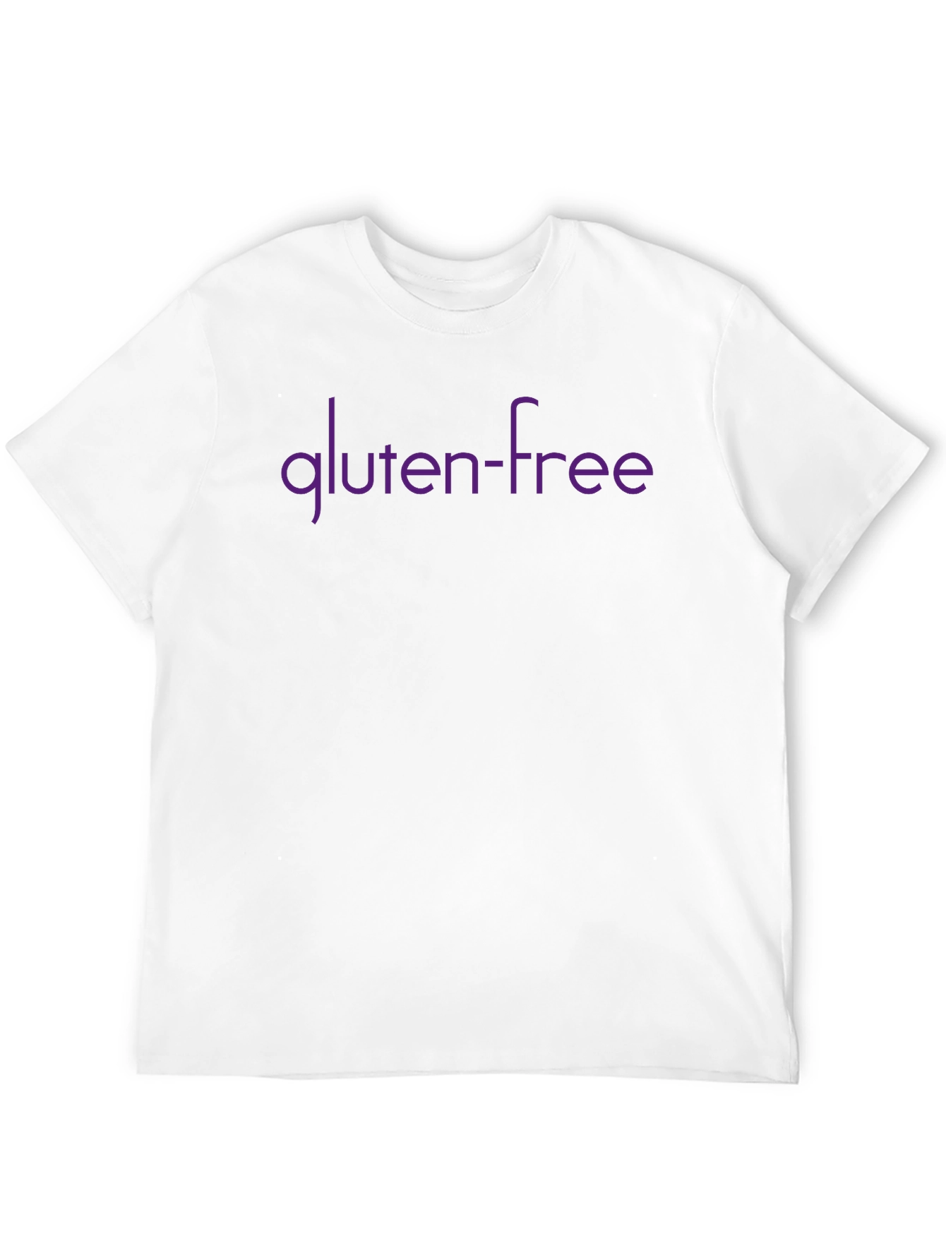 Gluten-Free Graphic Tee - Black Short Sleeve T-Shirt