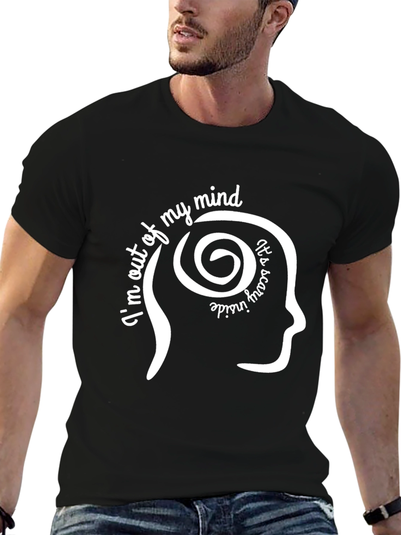 Mind Out T-Shirt -  Its Scary Inside