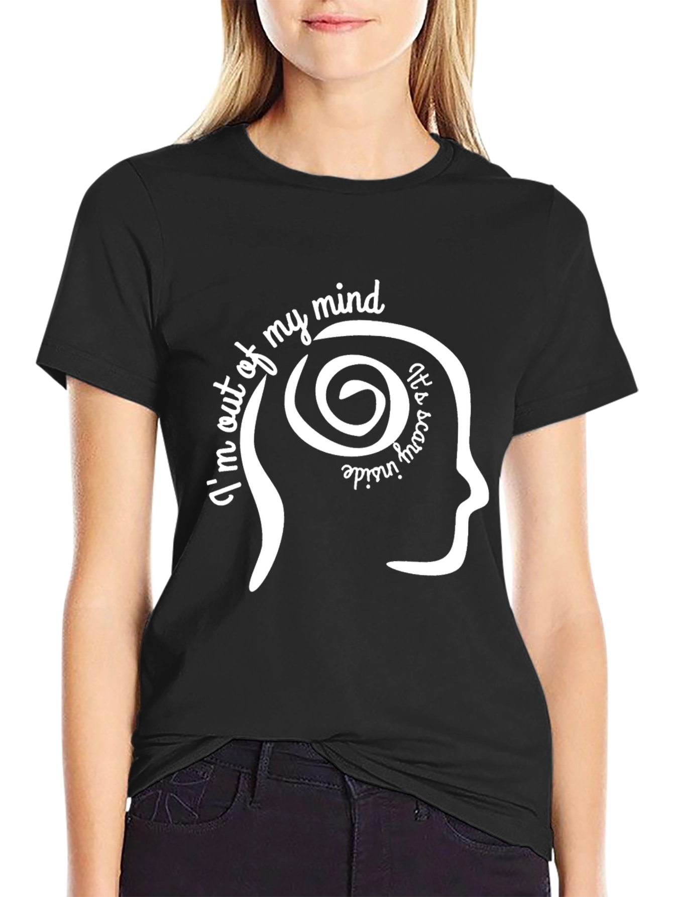 Mind Out T-Shirt -  Its Scary Inside