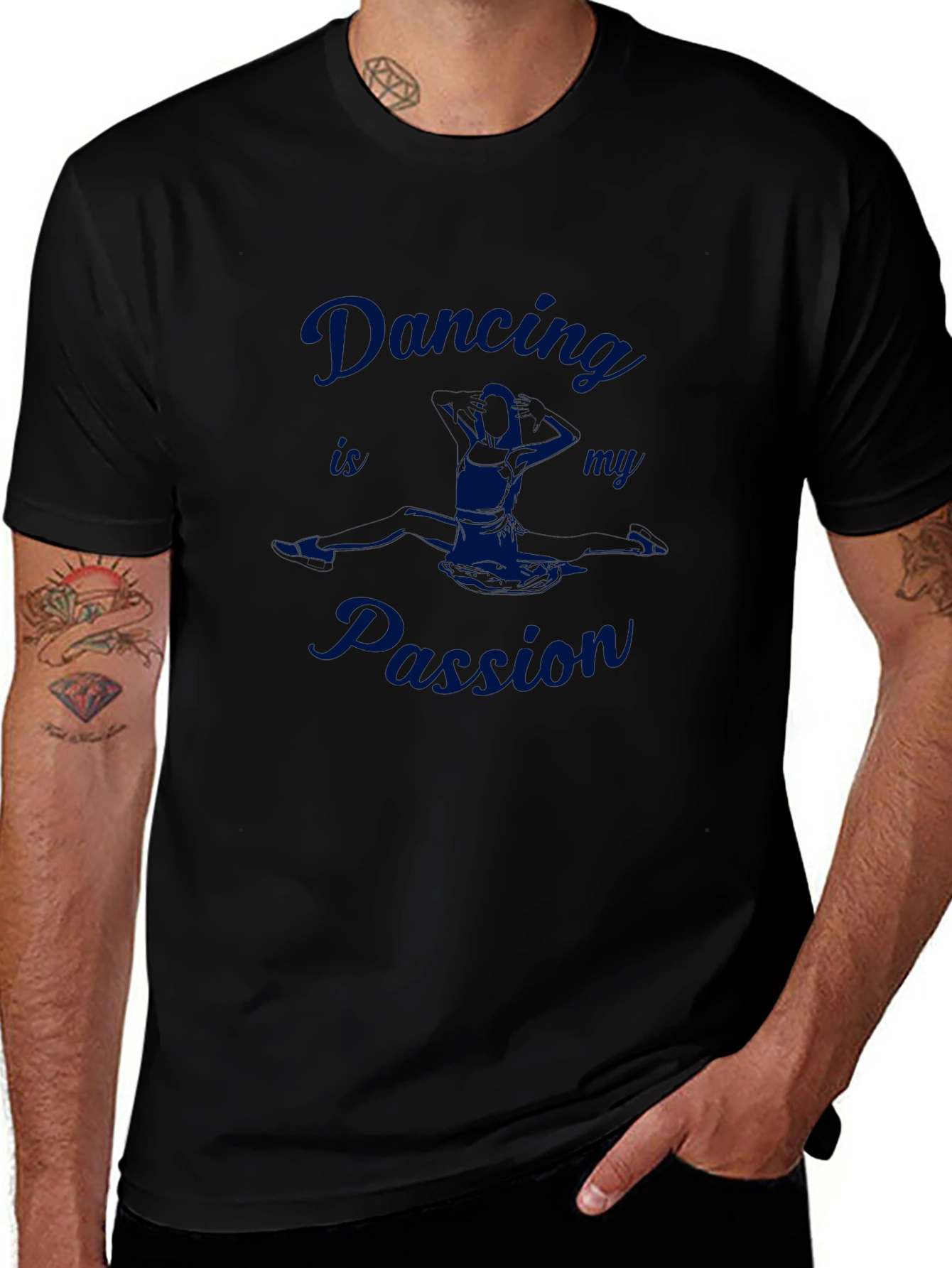 Dancing is my Passion T-Shirt - Black