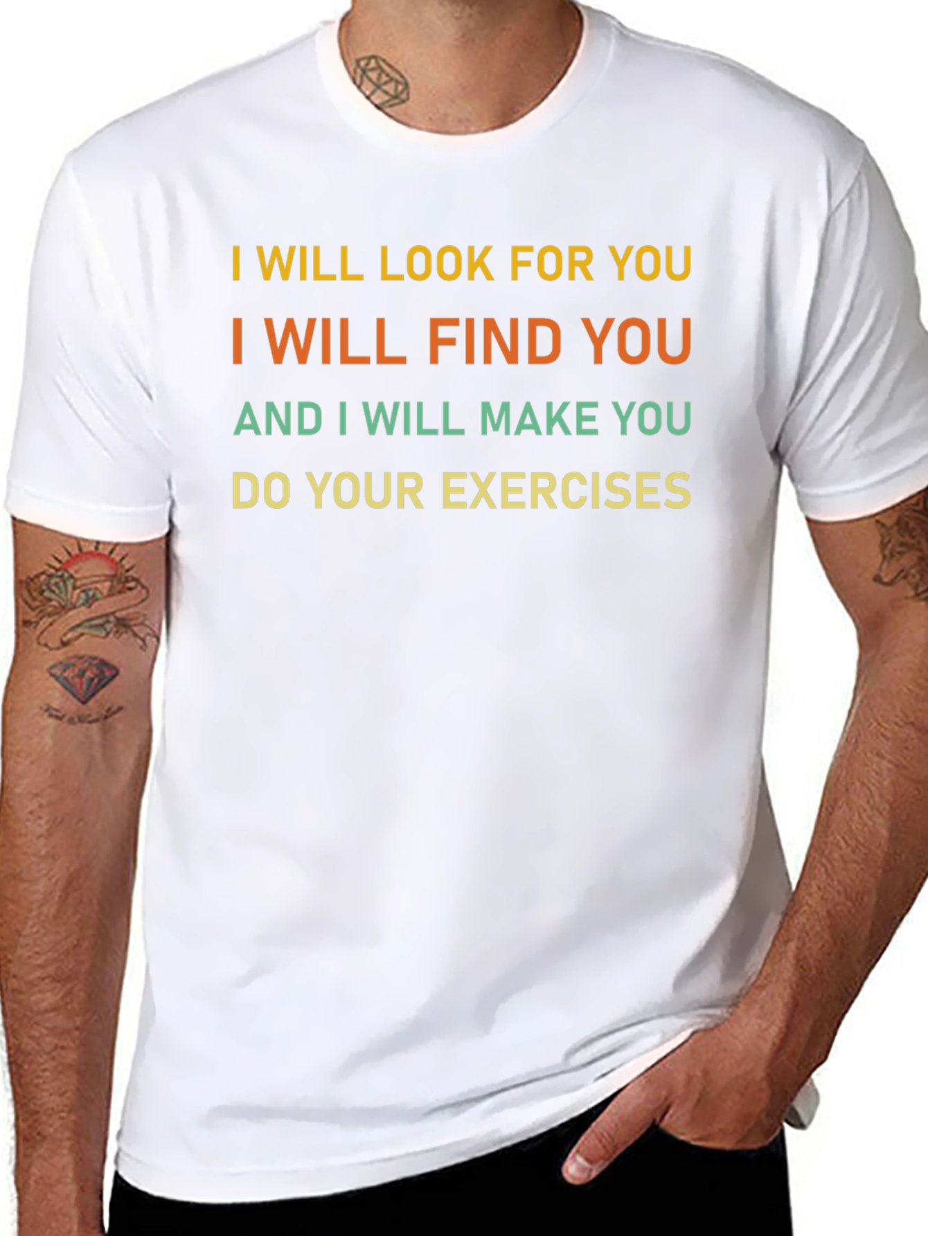 Funny Exercise Motivation T-Shirt