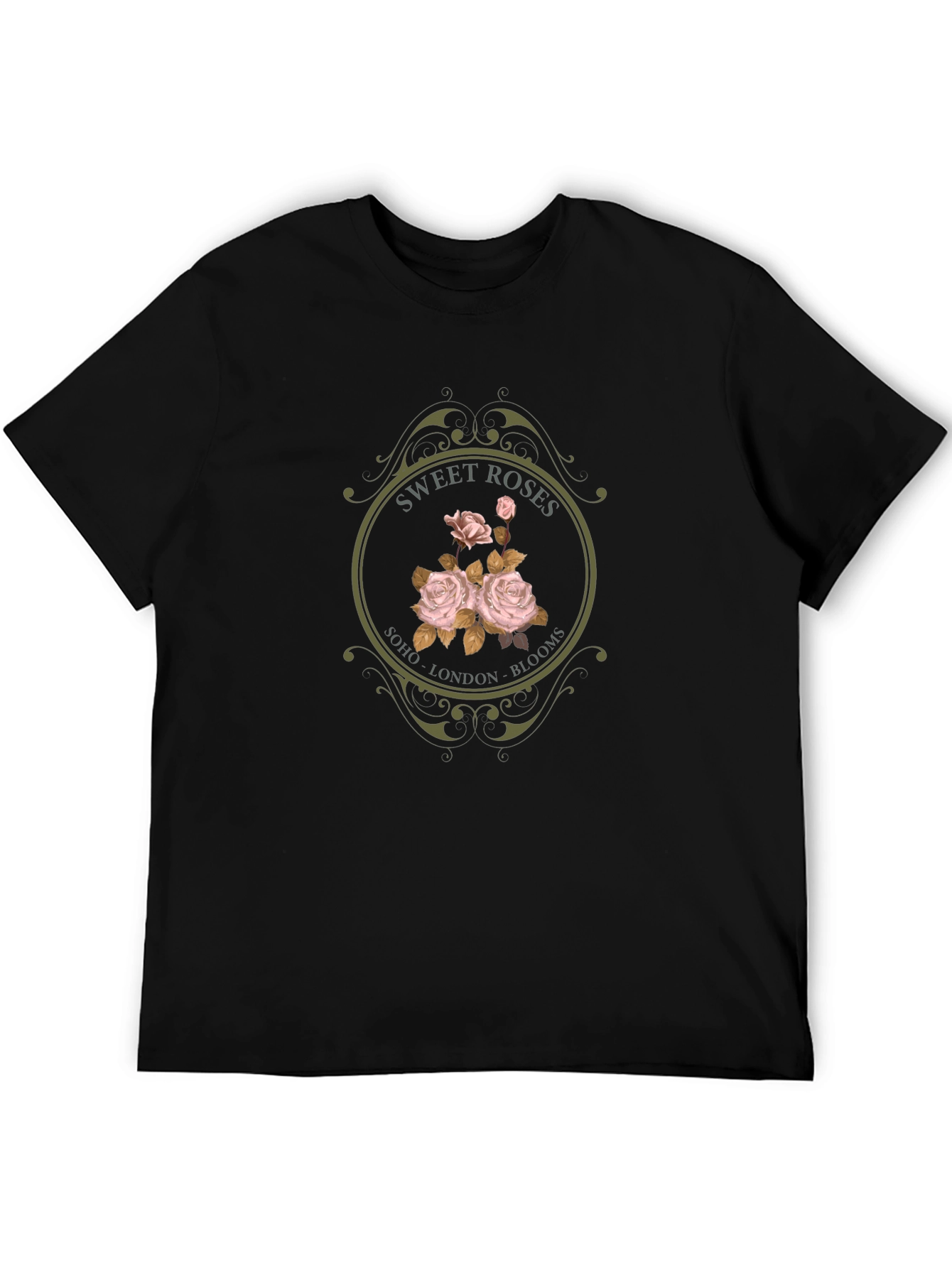 Sweet Roses Graphic Tee - Soho London Blooms
