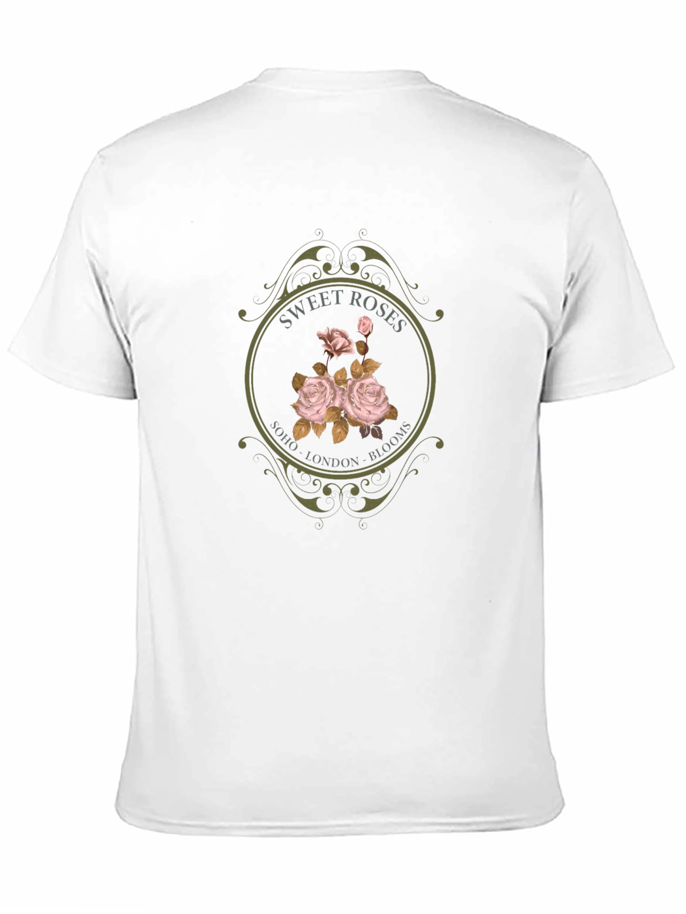 Sweet Roses Graphic Tee - Soho London Blooms