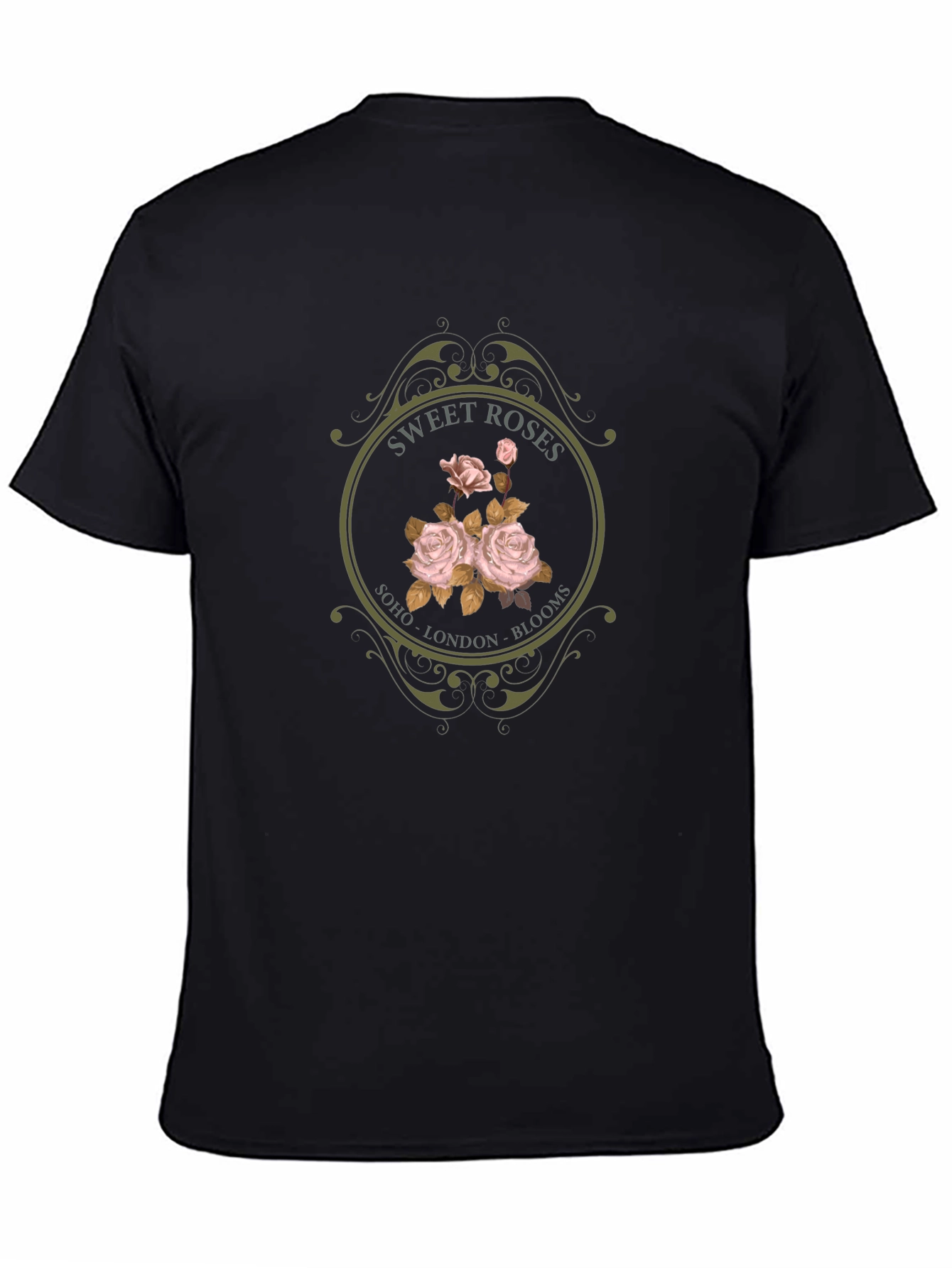 Sweet Roses Graphic Tee - Soho London Blooms