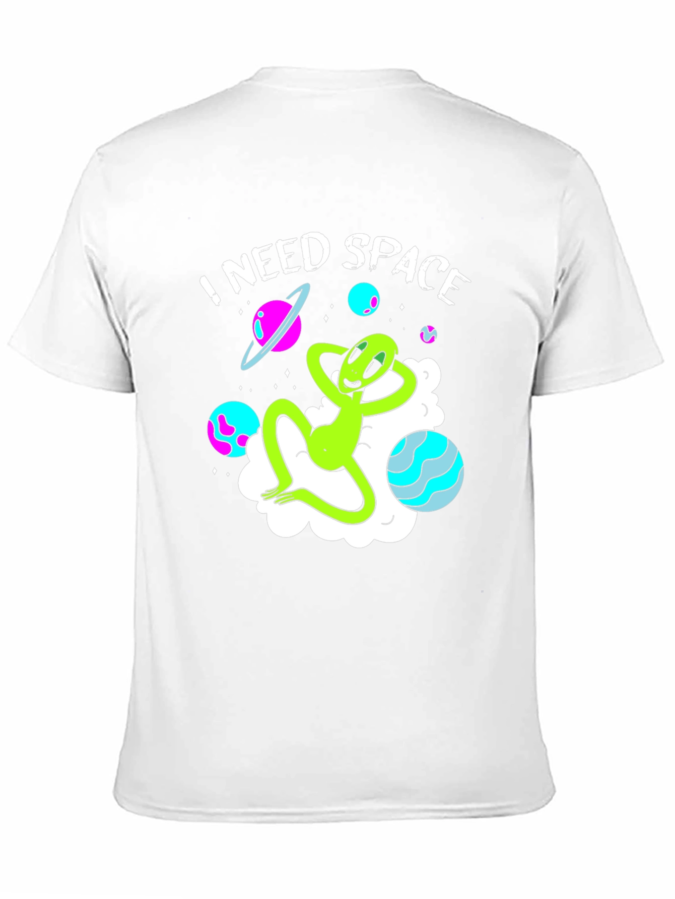 I Need Space Alien Graphic T-Shirt
