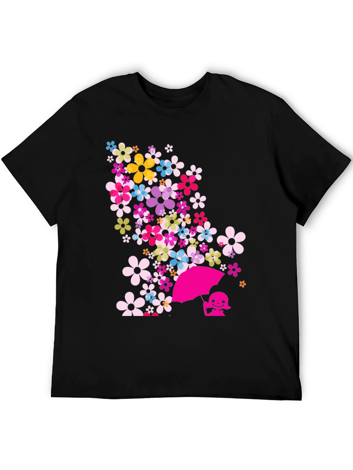 Floral Umbrella Graphic Tee