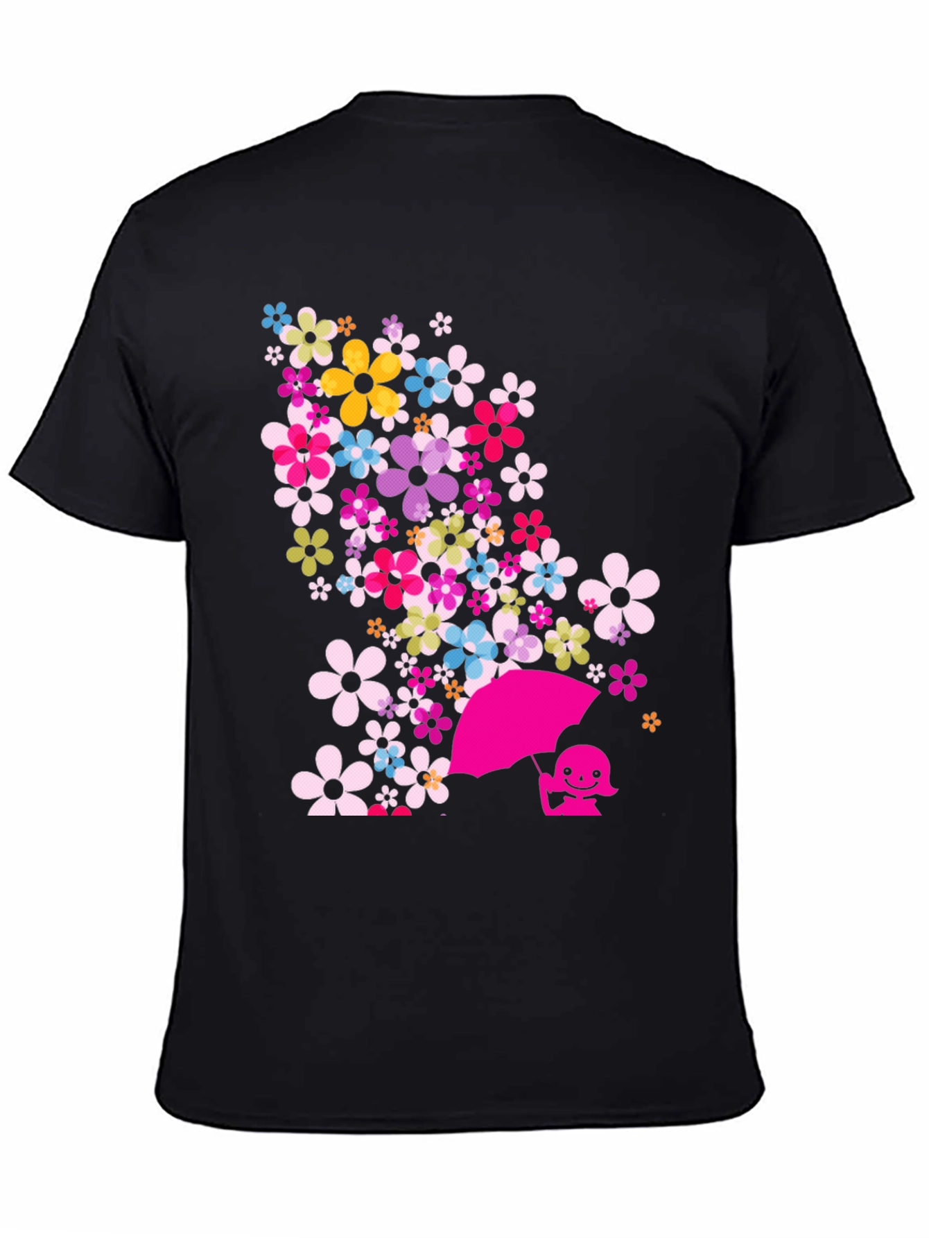 Floral Umbrella Graphic Tee