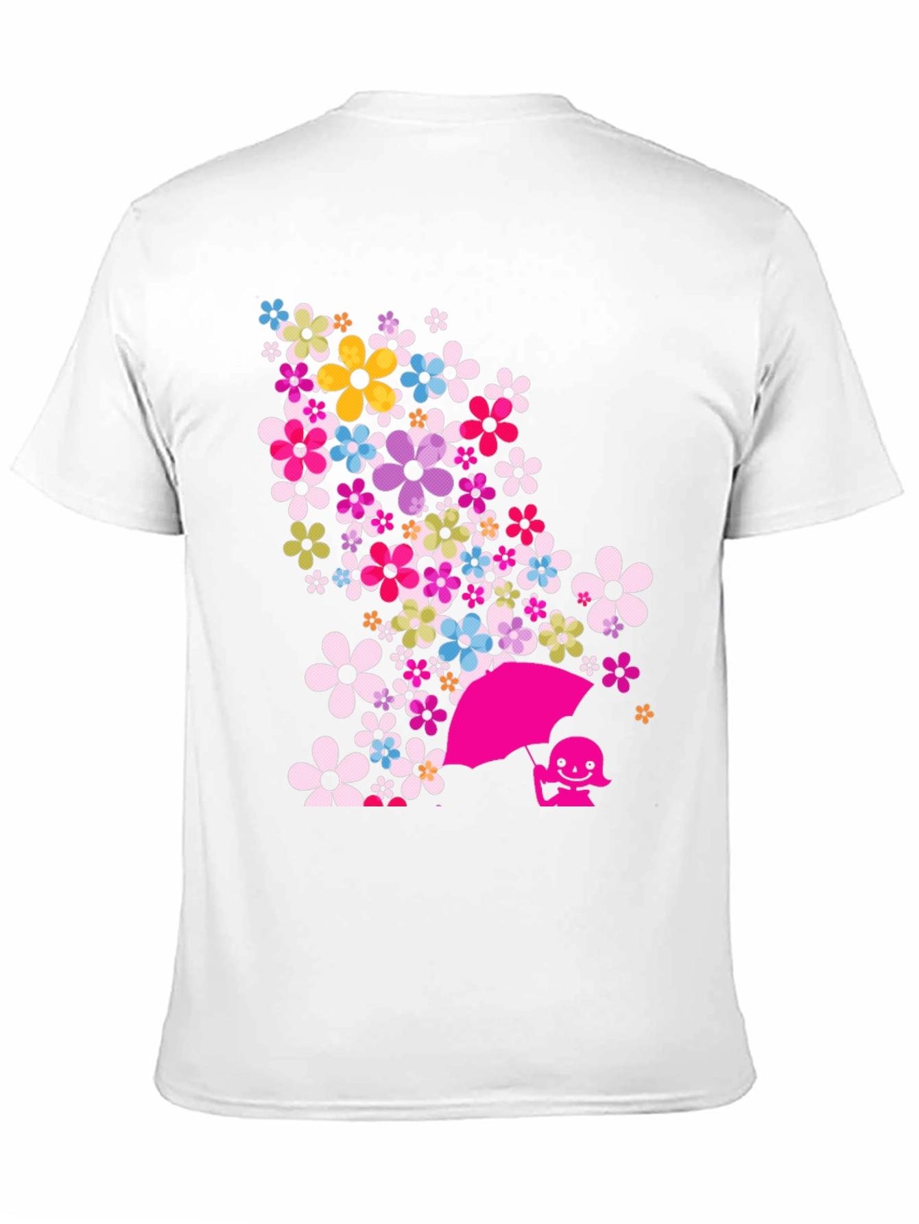 Floral Umbrella Graphic Tee