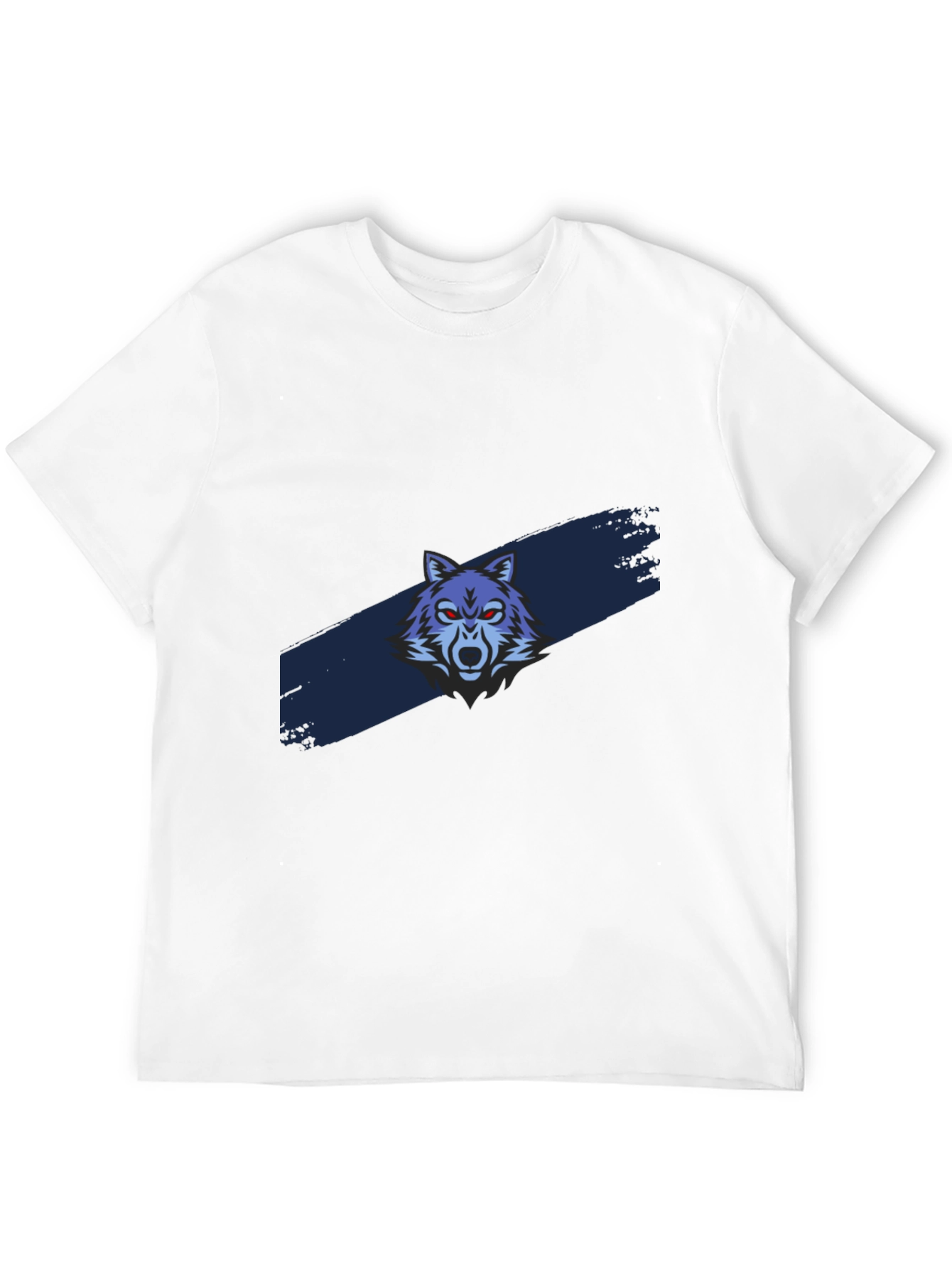 Wolf Graphic Tee - Mens Black T-Shirt