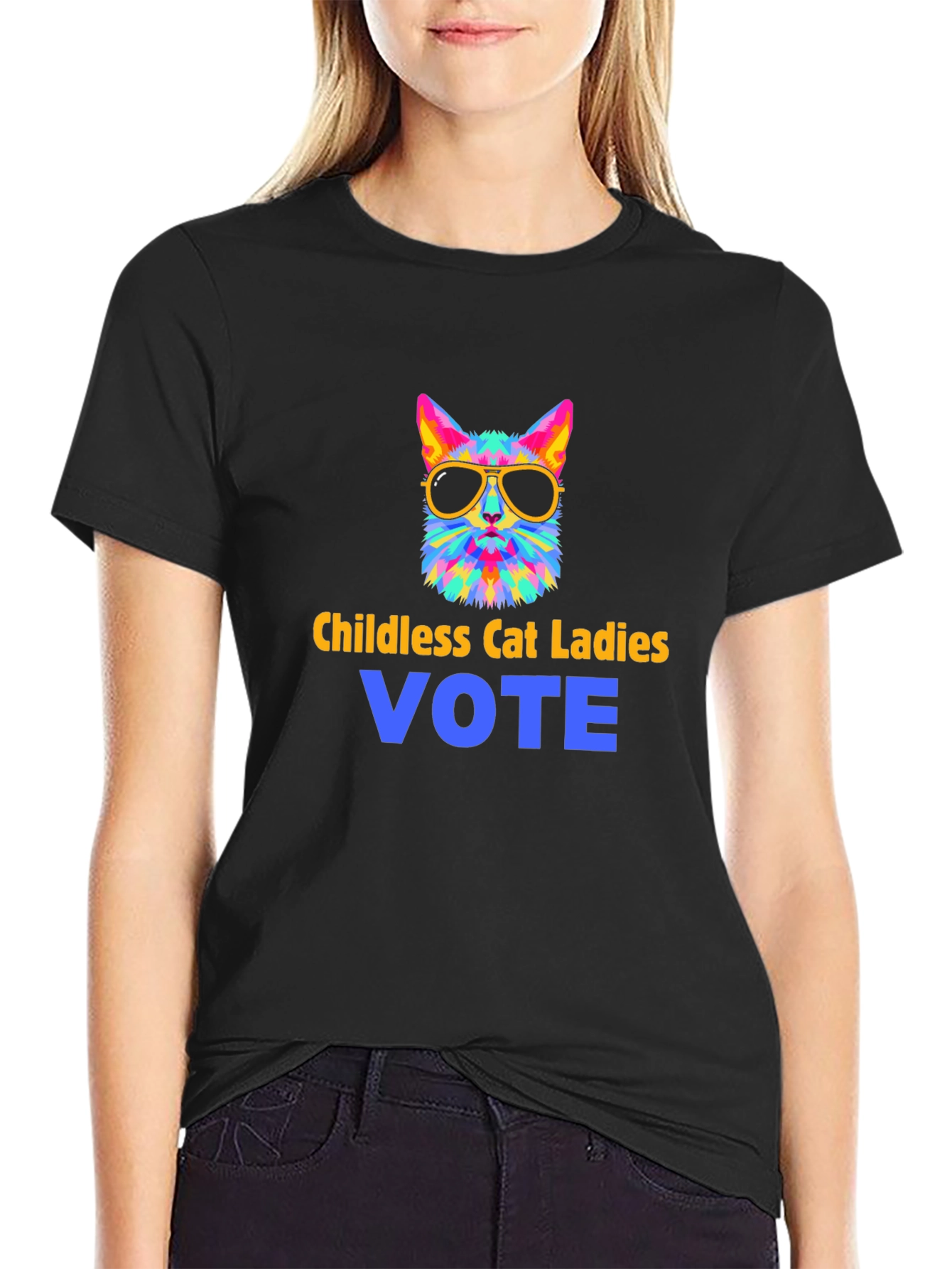 Childless Cat Ladies Vote T-Shirt