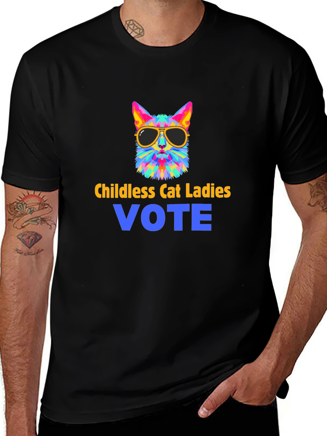 Childless Cat Ladies Vote T-Shirt