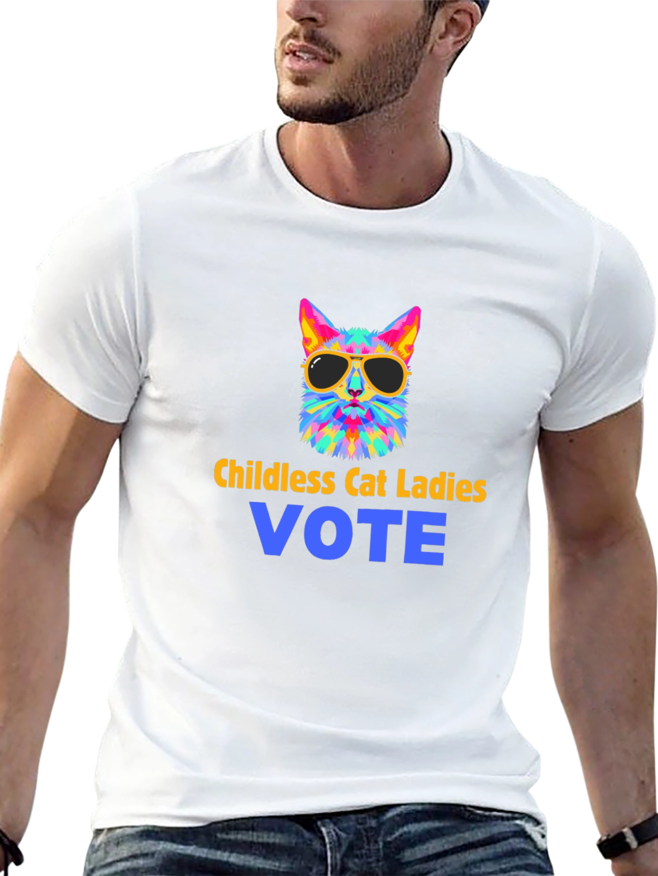 Childless Cat Ladies Vote T-Shirt