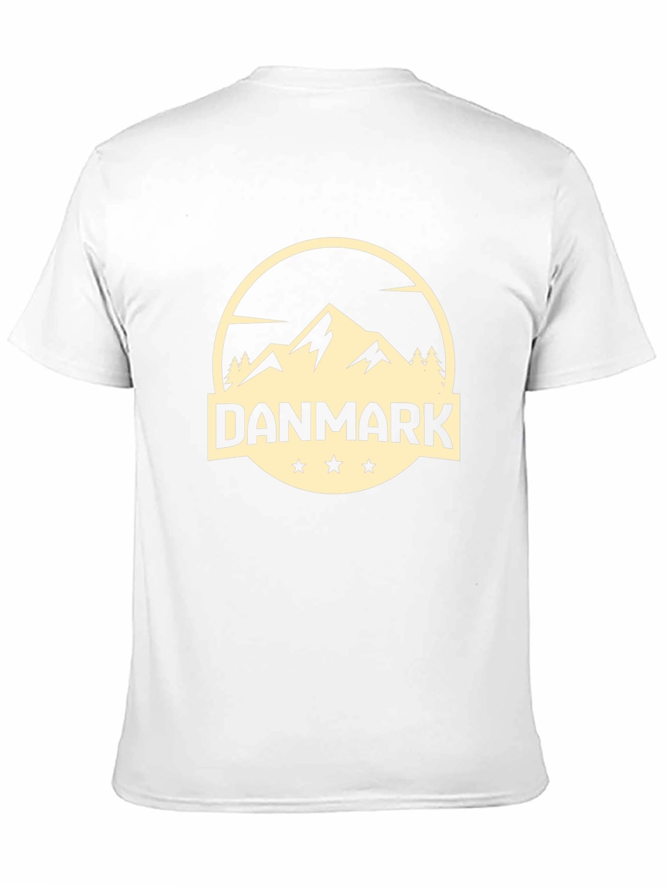 Danmark Mountain Graphic Tee - Black