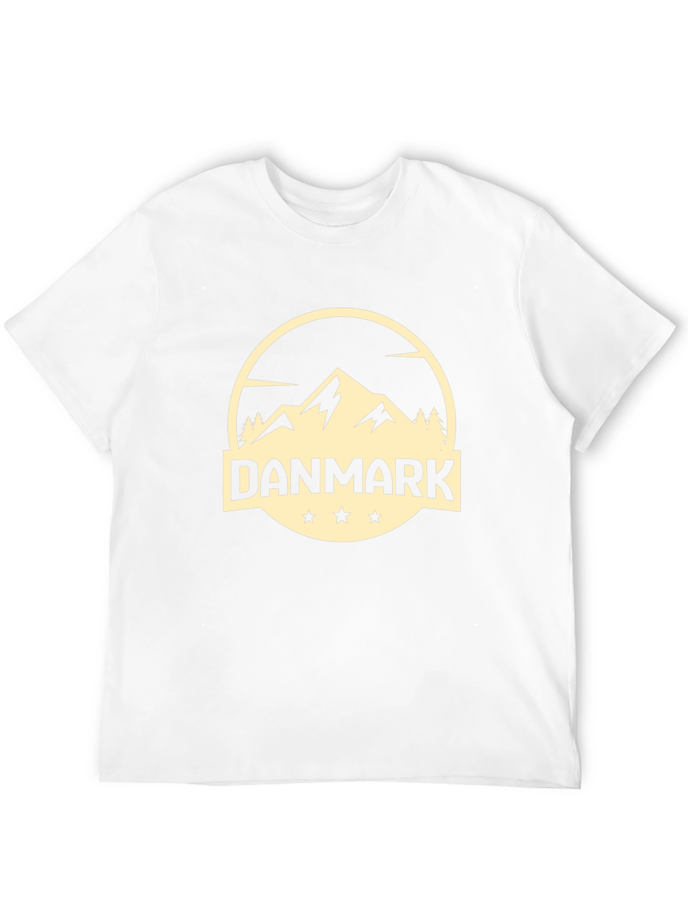 Danmark Mountain Graphic Tee - Black