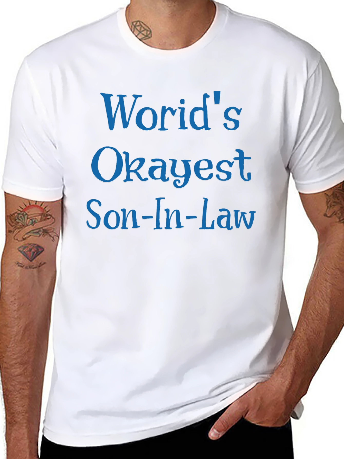 Worlds Okayest Son-In-Law T-Shirt