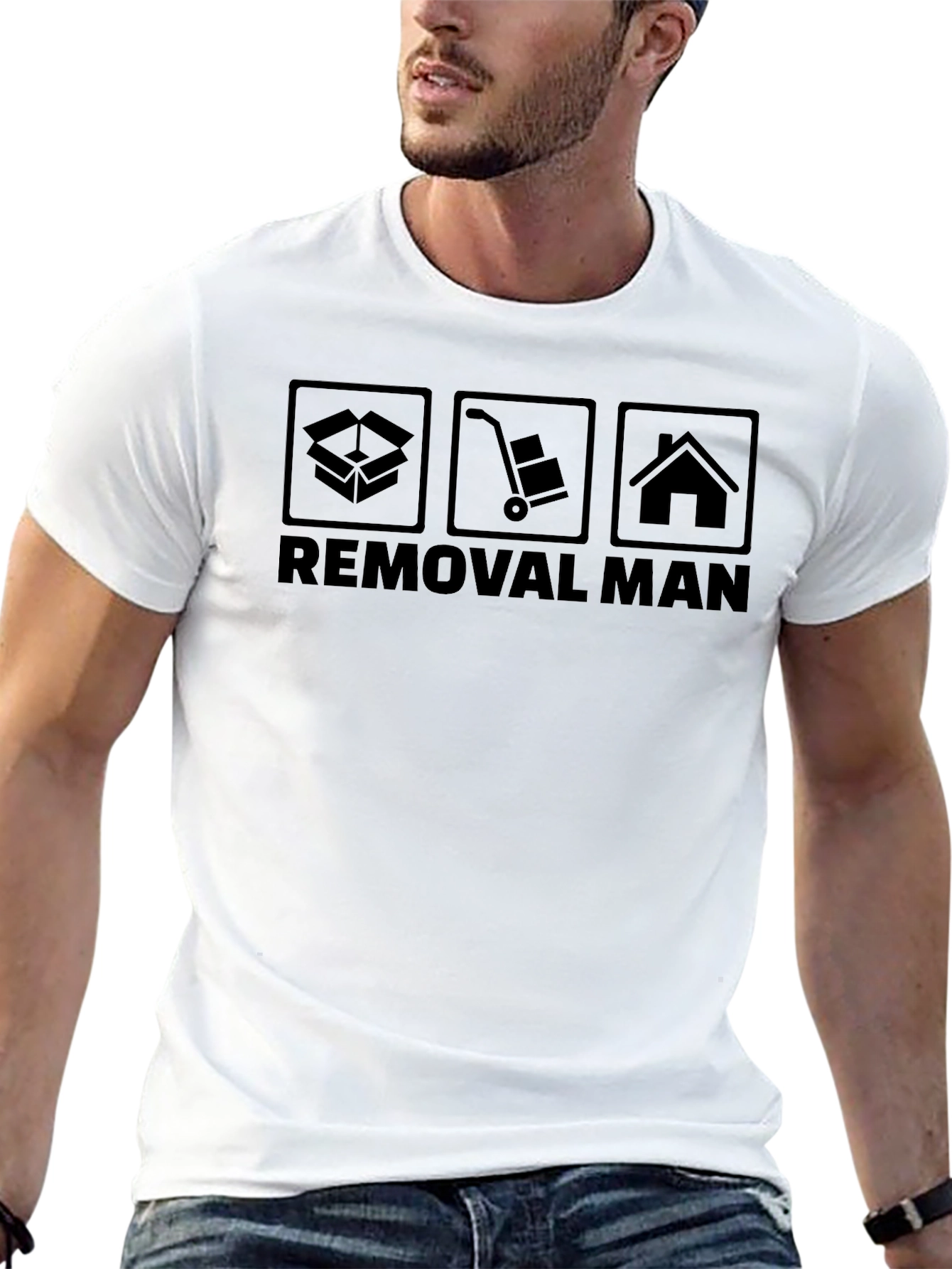 Removal Man T-Shirt - Moving Company Tee