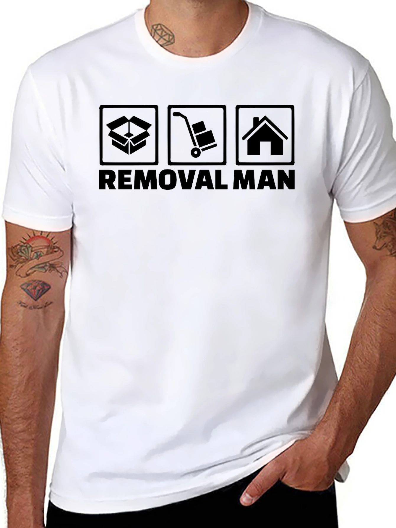 Removal Man T-Shirt - Moving Company Tee