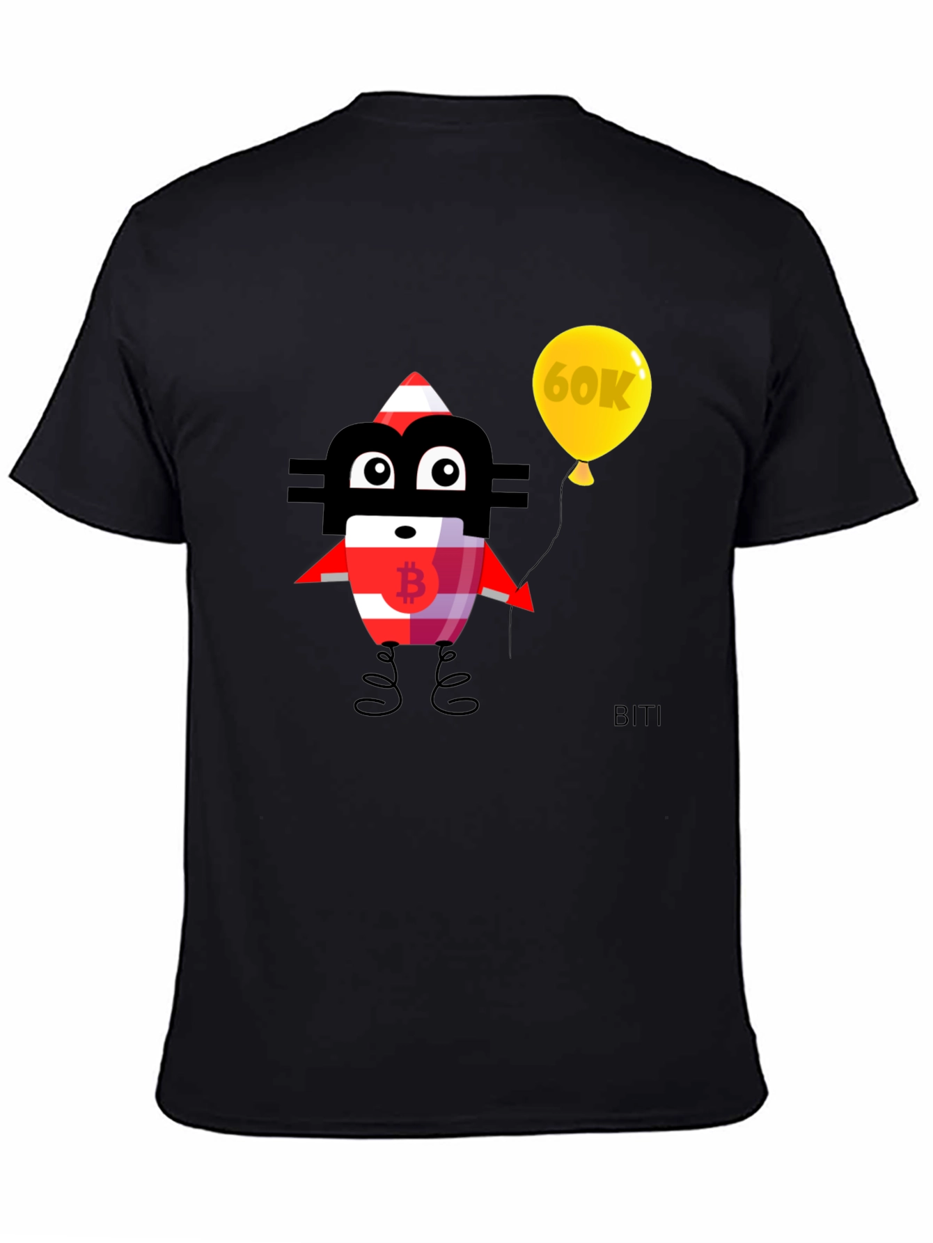 Bitcoin 60K Graphic Tee - Crypto Fan T-Shirt