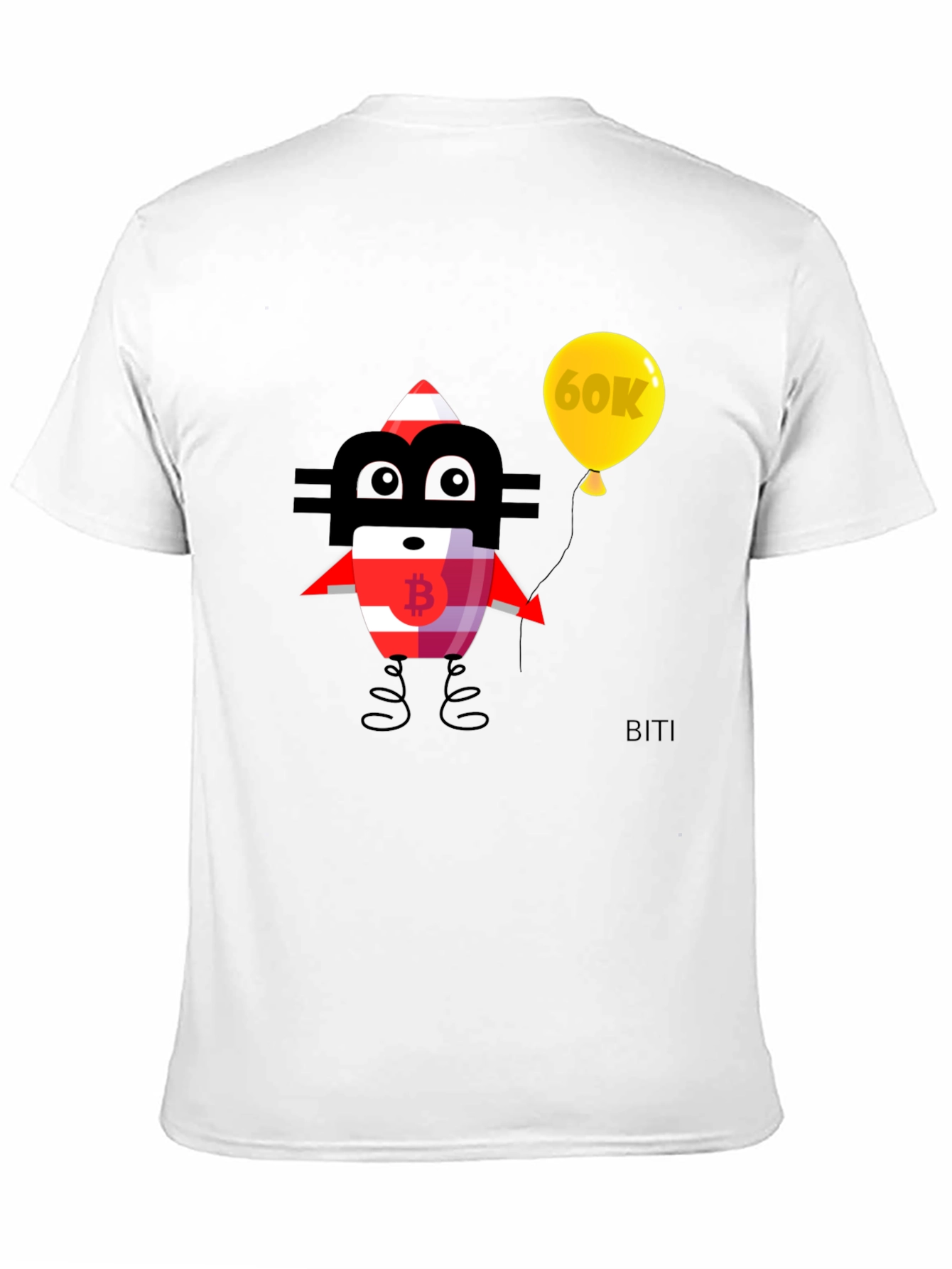 Bitcoin 60K Graphic Tee - Crypto Fan T-Shirt