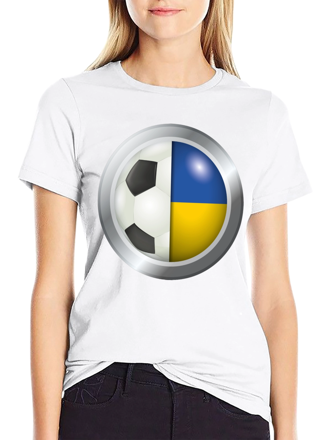 Ukraine Soccer T-Shirt