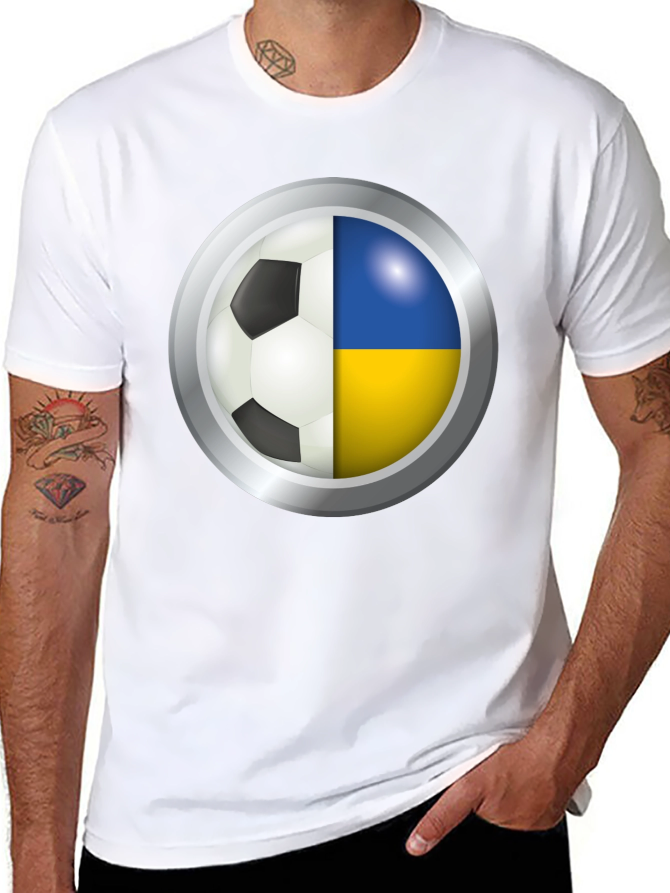 Ukraine Soccer T-Shirt