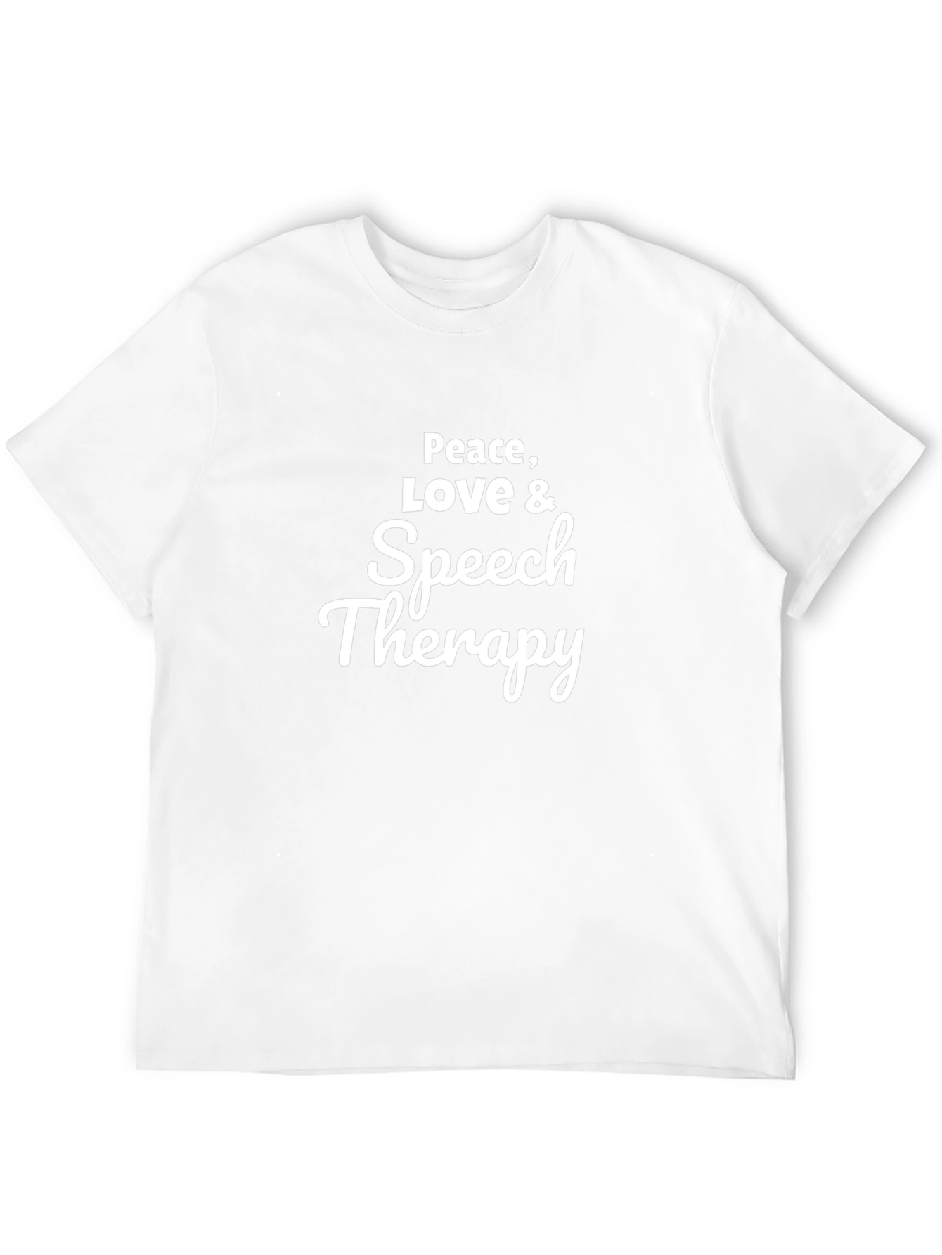 Peace Love & Speech Therapy T-Shirt